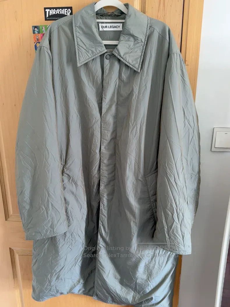 Our Legacy Our Legacy Pleated Coat Size US M / EU 48-50 / 2 - 1 Thumbnail