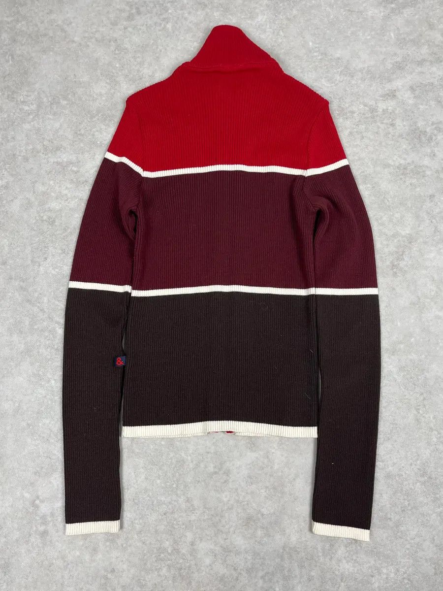 Dolce & Gabbana 2000s Dolce & Gabbana 3 Red Zip-Up Sweater Size XXS / US 00 / IT 34 - 6 Thumbnail