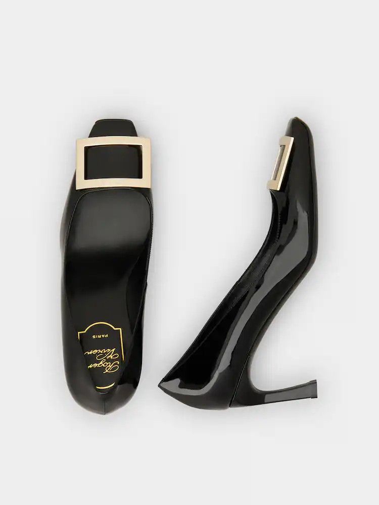 Roger Vivier o1s22i1n0824 Belle Trompette 70 Pumps in Black Size US 9 / IT 39 - 7 Thumbnail