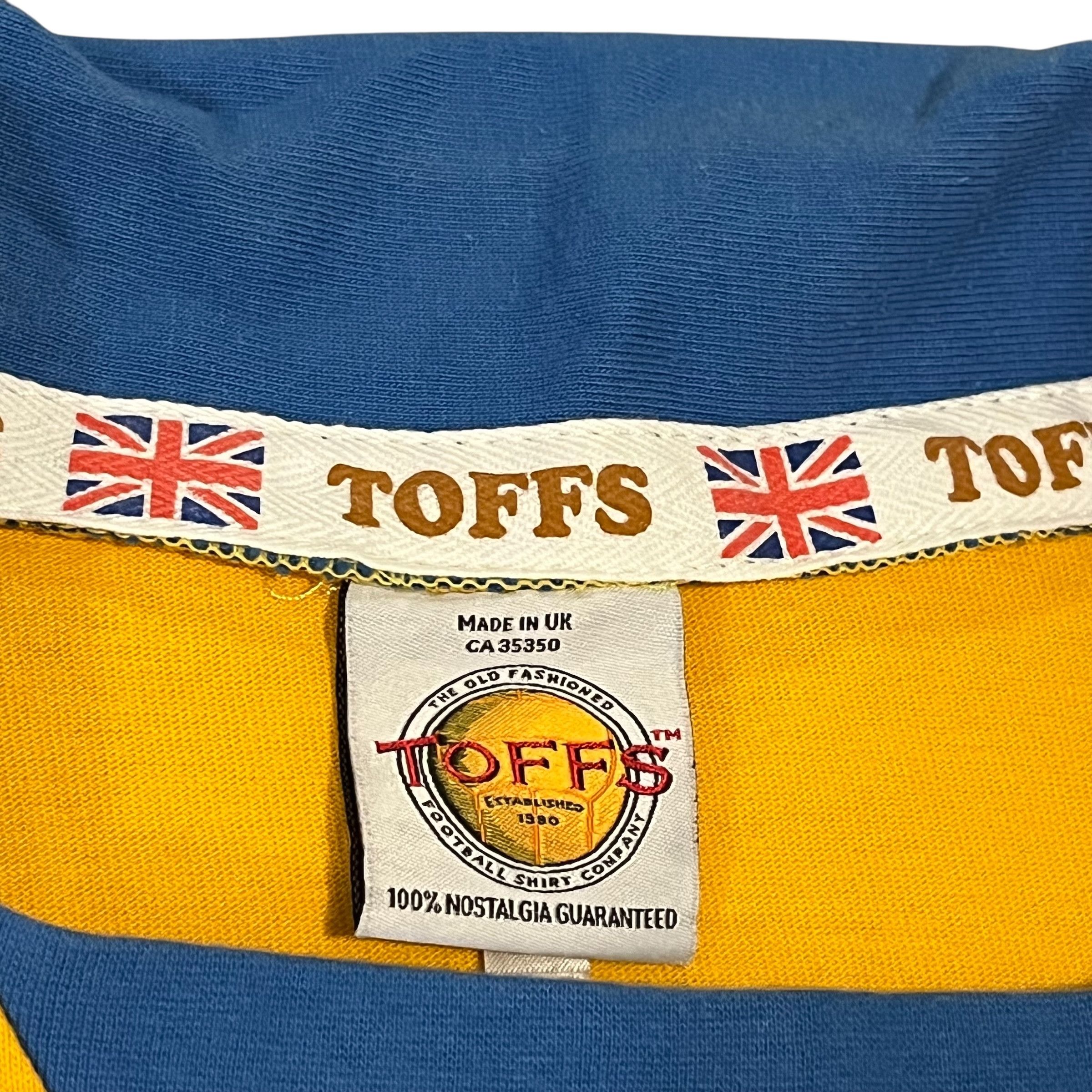 Toffs VINTAGE JUVENTUS Football Polo Top Toffs Rossi Size US L / EU 52-54 / 3 - 2 Thumbnail