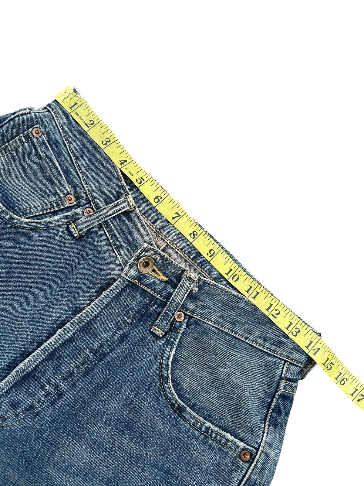 Kapital Vintage Edwin Selvedge Buckle Back Rusty Faded Denim Jeans Size US 28 / EU 44 - 11 Thumbnail