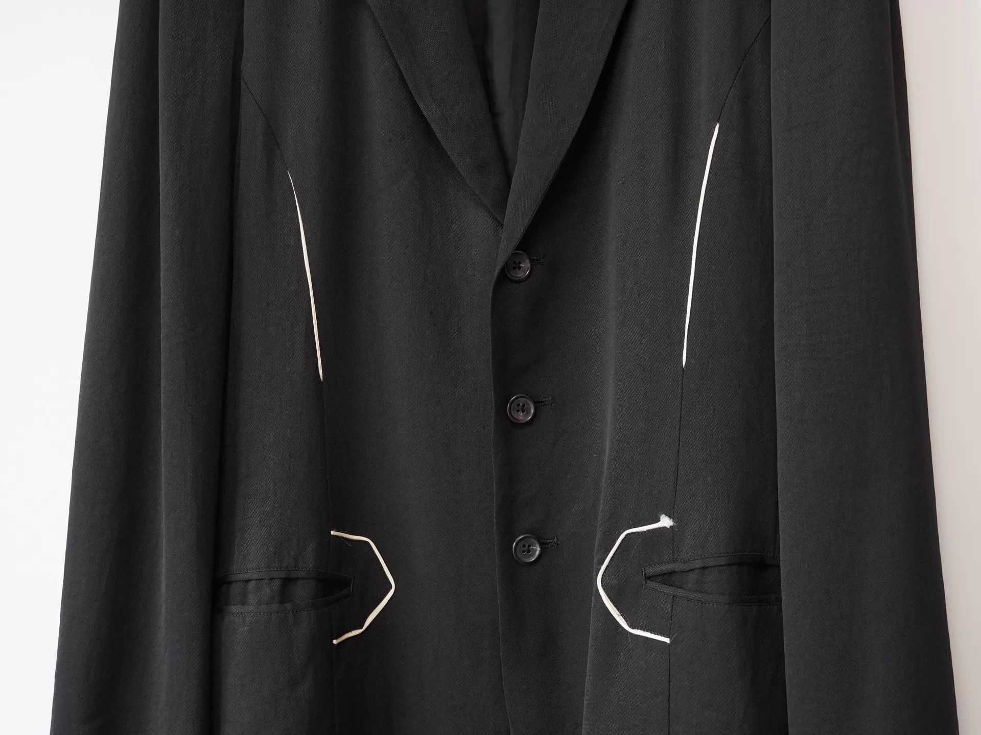 Yohji Yamamoto Yohji Yamamoto 97SS White Line Jacket M Size US M / EU 48-50 / 2 - 3 Thumbnail