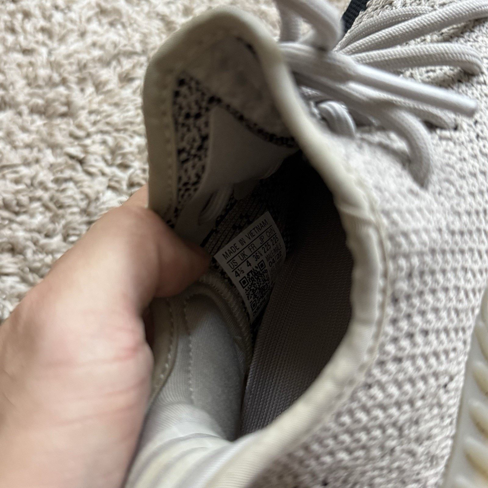 Adidas × Kanye West Adidas Yeezy Boost 350 V2 Shoes 'Slate' / HP7870 / Size 4.5 Size US 5 / EU 37 - 11 Thumbnail