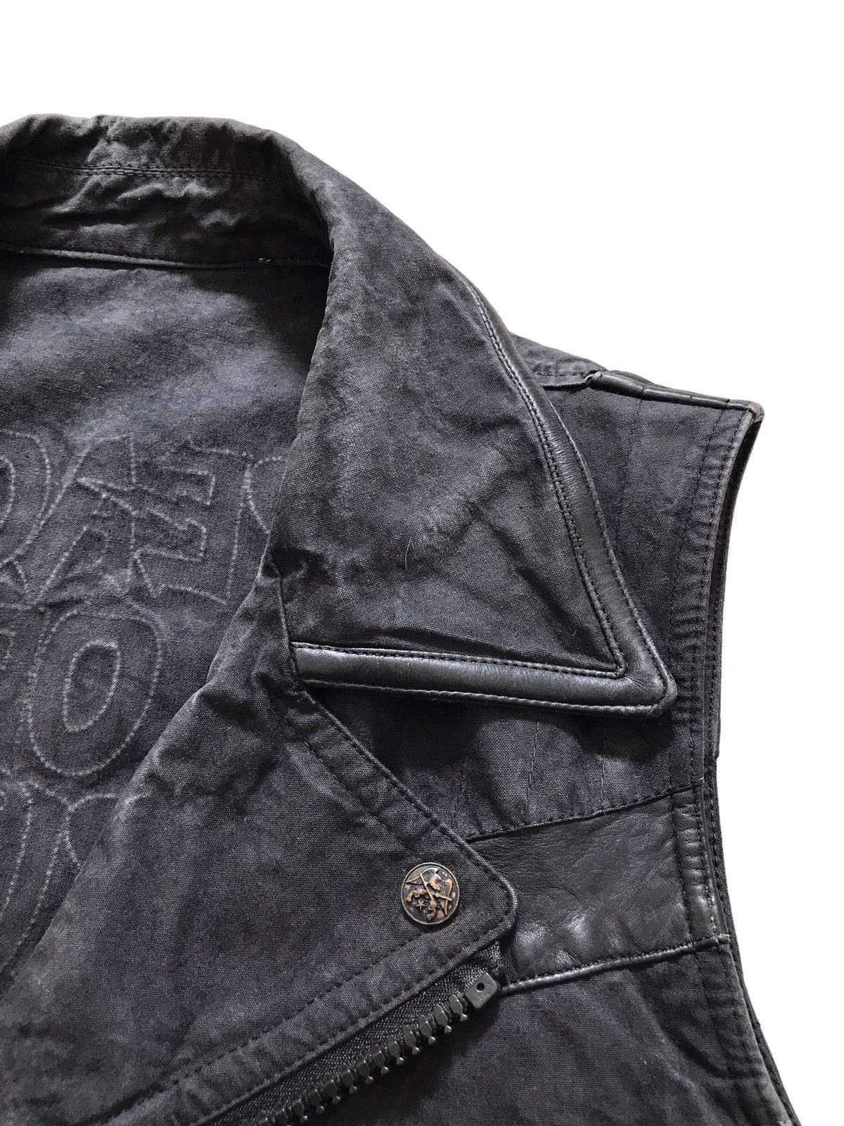Roar ROAR Japan Peace Of Truth Faded Black With Leather Vest Size US S / EU 44-46 / 1 - 5 Thumbnail