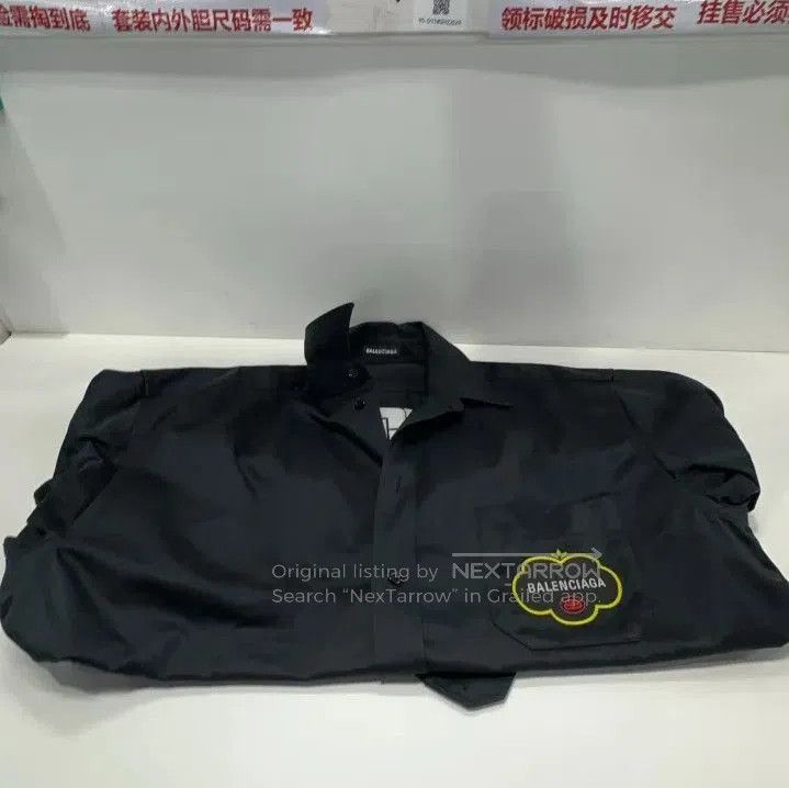 Balenciaga Balenciaga Long Sleeve Logo Shirt for Men. Size US M / EU 48-50 / 2 - 6 Thumbnail