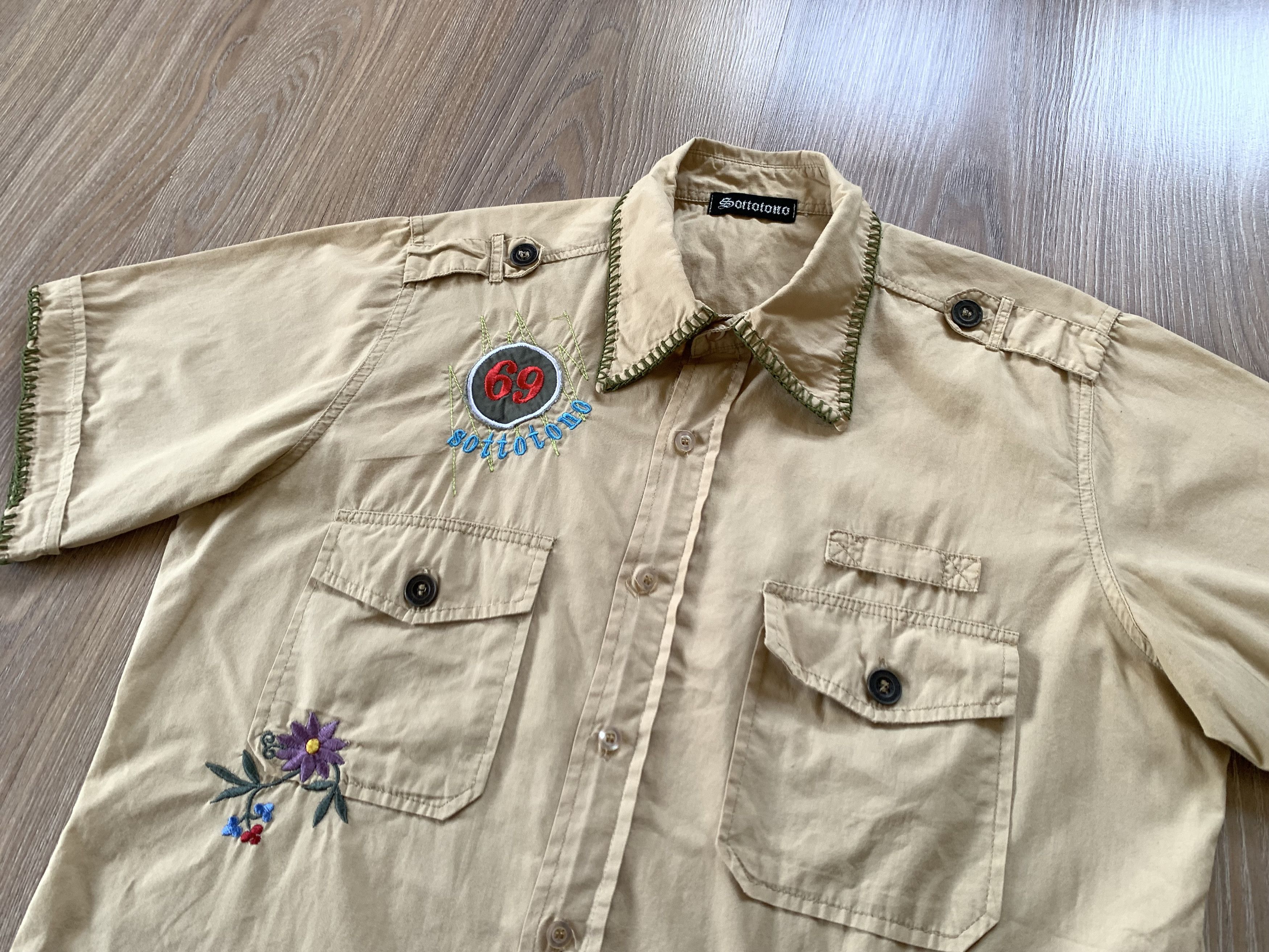 Band Tees Vintage I Love Sex Sottotona Button Up Shirt Size US M / EU 48-50 / 2 - 4 Thumbnail