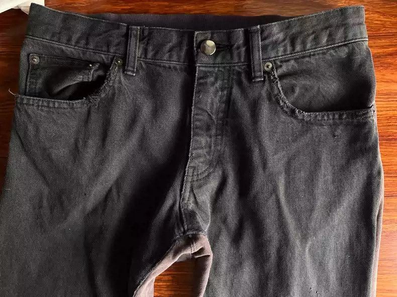 Undercover Undercover undercover 11ss underman denim patchwork cotton Size US 32 / EU 48 - 5 Thumbnail
