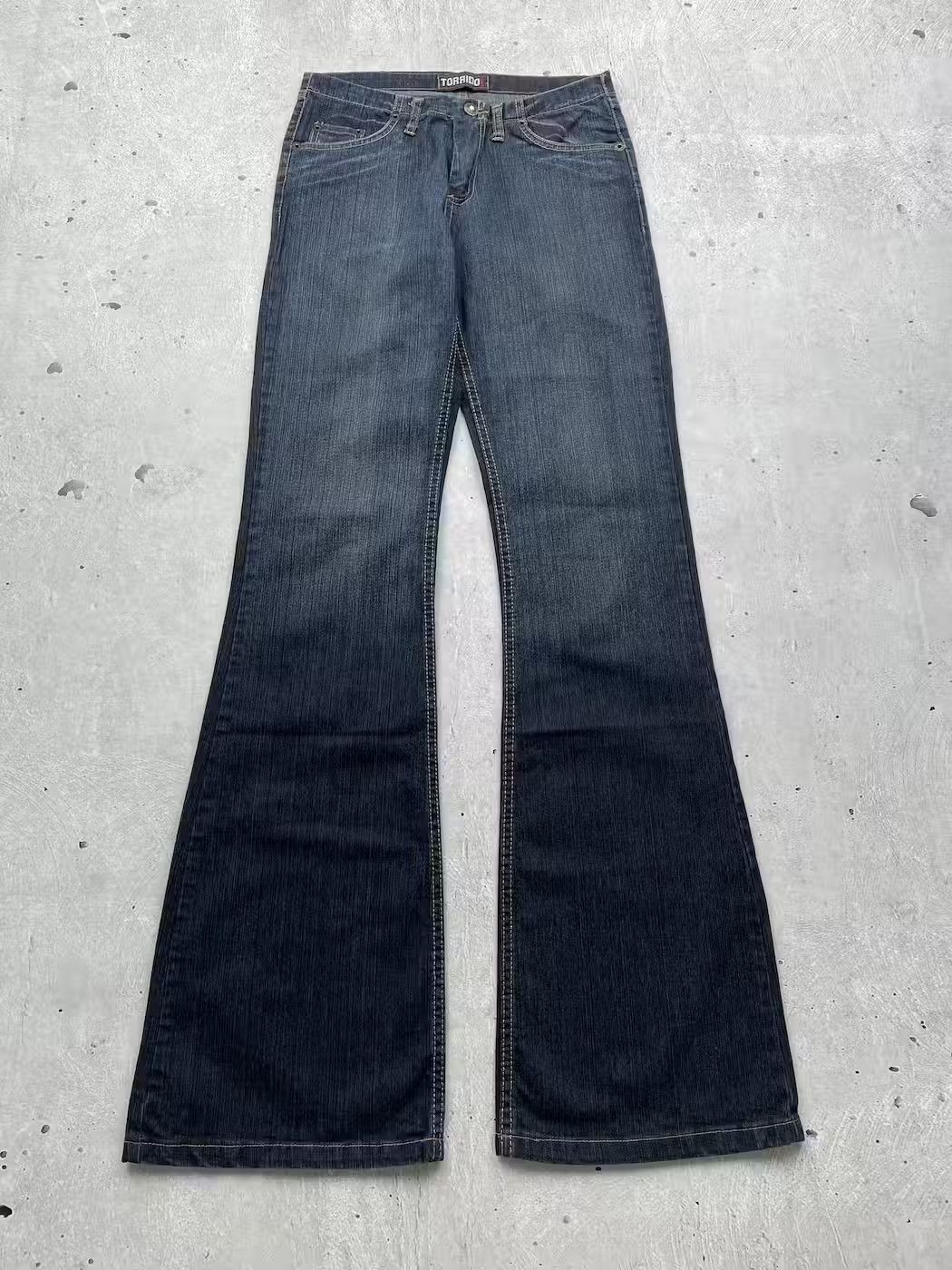 Japanese Brand × Vintage Vintage Flare Jeans Size US 28 / EU 44 - 1 Thumbnail