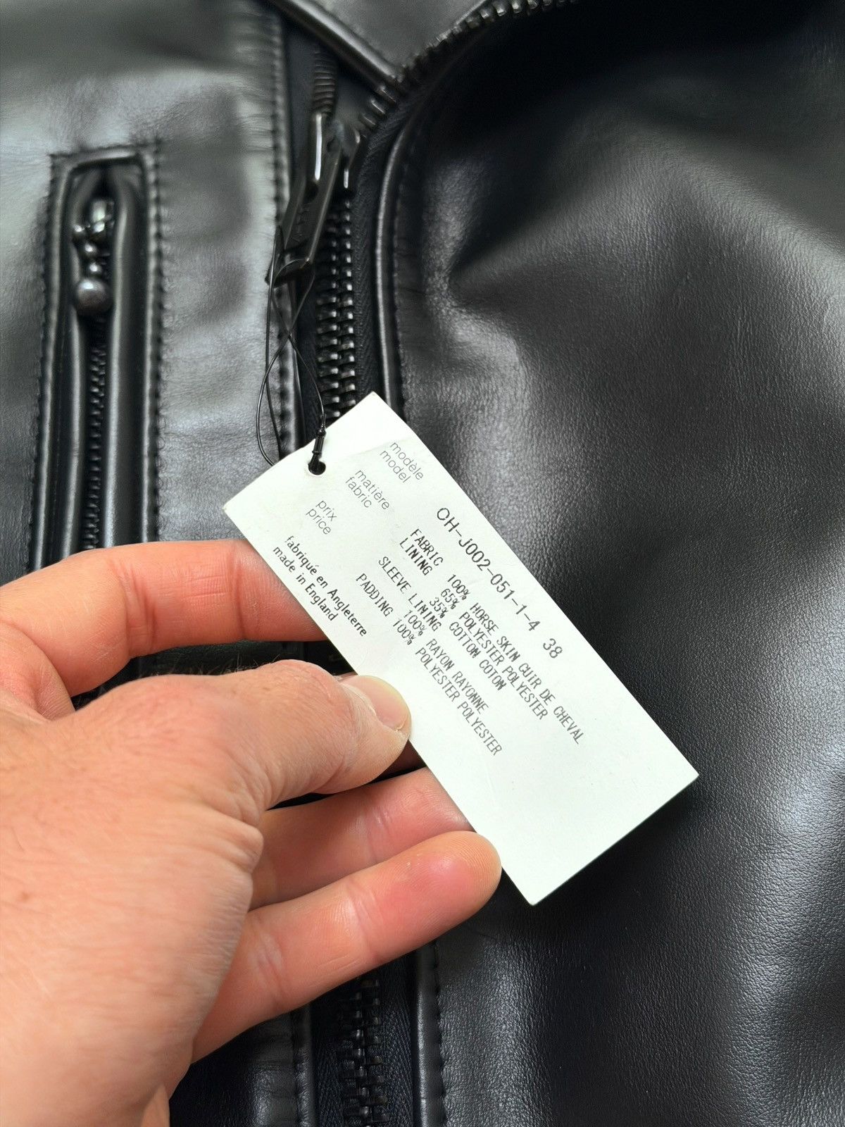 Lewis Leathers Comme Des Garcons Black Market Horse Leather Jacket Size US S / EU 44-46 / 1 - 4 Thumbnail