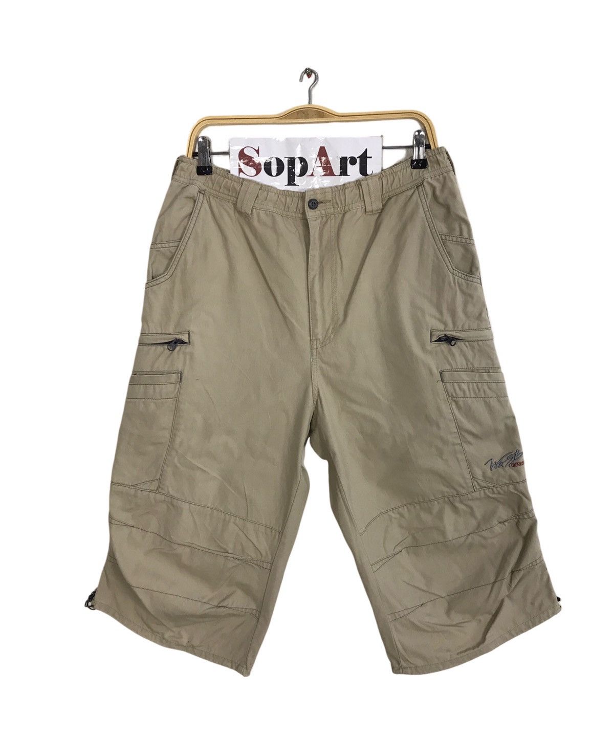 Japanese Brand Vintage W&SB Craft With Pride Short Pants Zipper Style Size US 31 - 1 Thumbnail