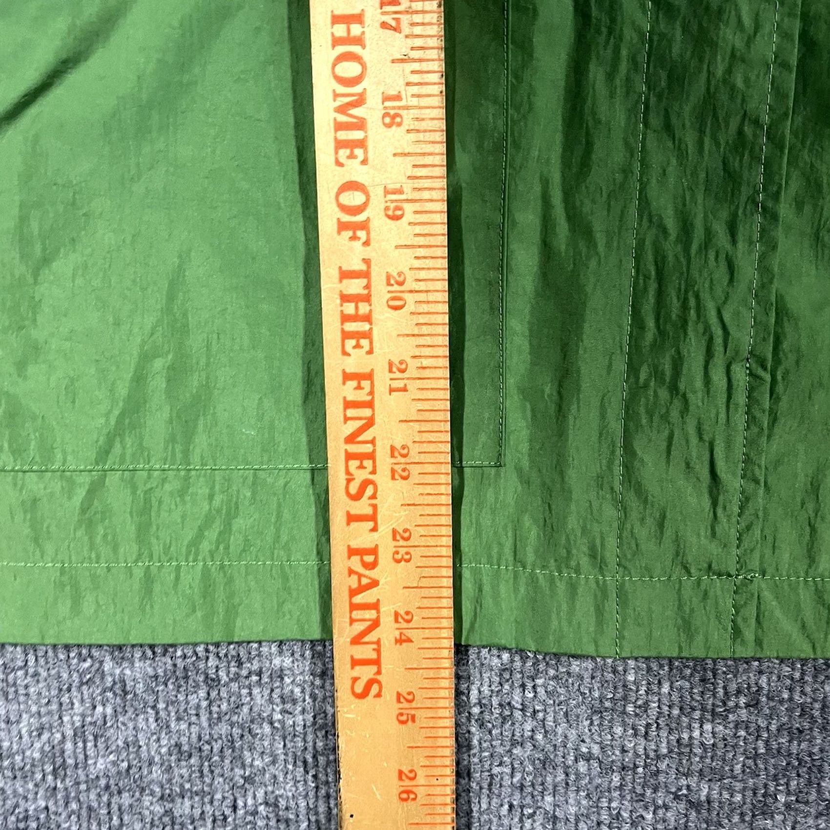 Vintage VINTAGE Stussy Nylon Green Chore Shirt Jacket Windbreaker S Women Coaches Adult Small Size S / US 4 / IT 40 - 6 Thumbnail