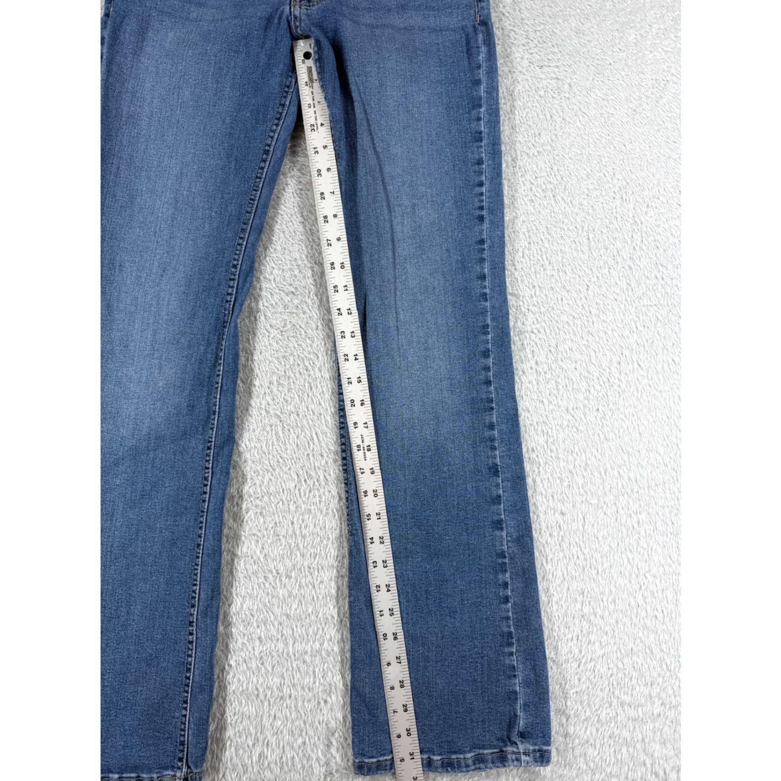 Forever 21 Forever 21 Blue Denim Jeans Women Bootcut Low Rise Cotton Blend Size 27 29x32 Size 27" / US 4 / IT 40 - 7 Thumbnail