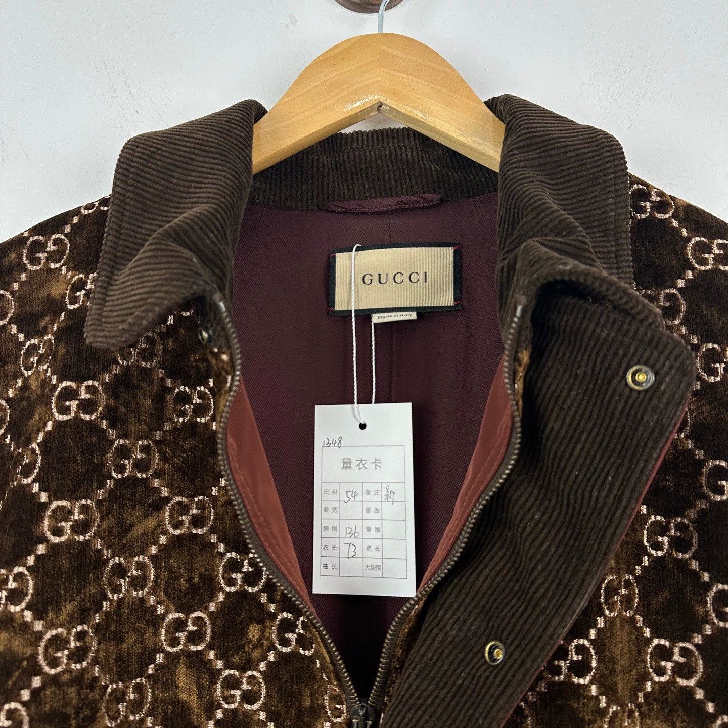 Gucci Gucci Velvet Monogram Embroidered Jacket Size US XXS / EU 40 - 3 Thumbnail