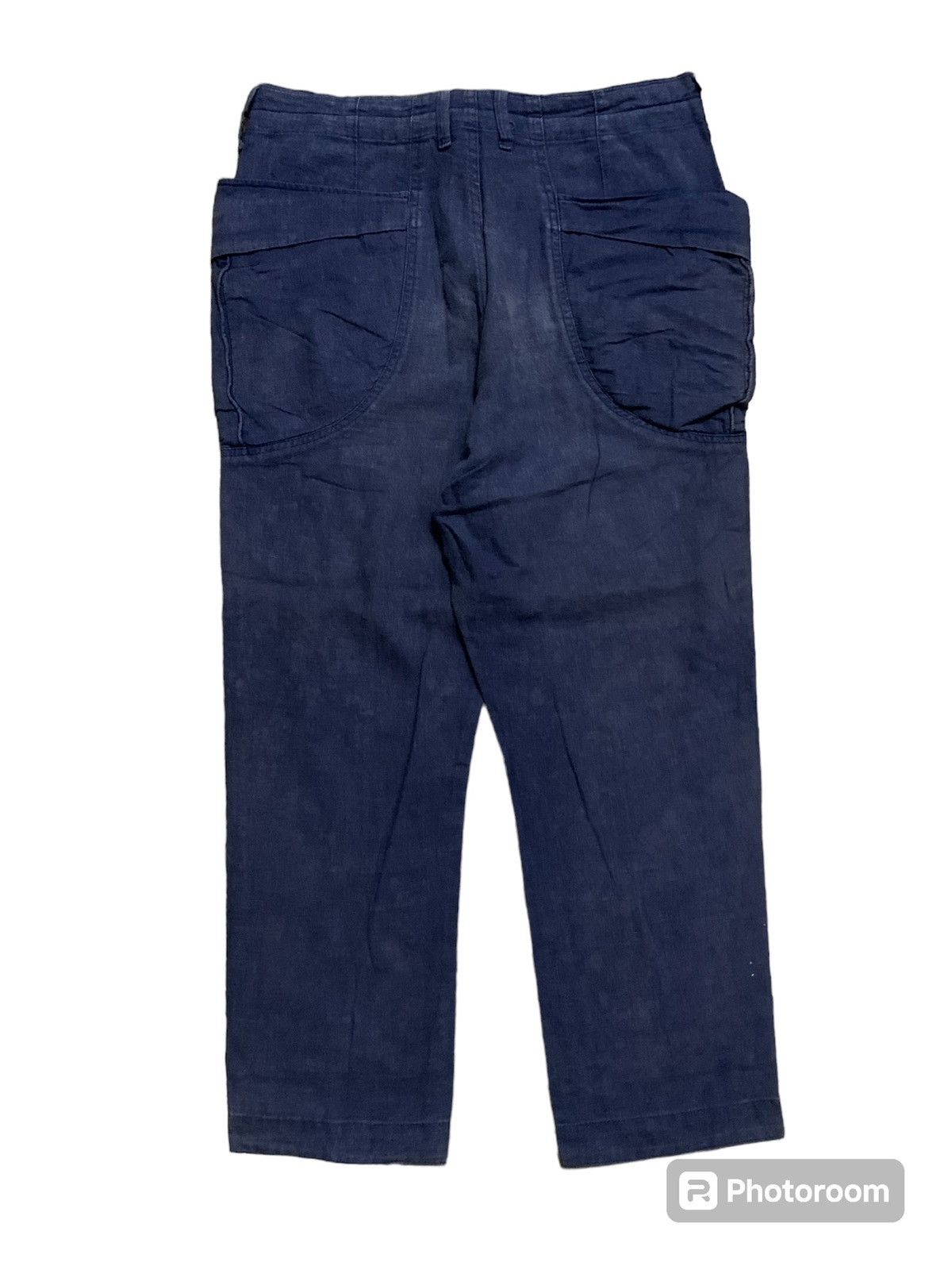 Japanese Brand 💥Japanese Fashion Designer Browny Vintage Cargo Pant Size US 32 / EU 48 - 2 Thumbnail