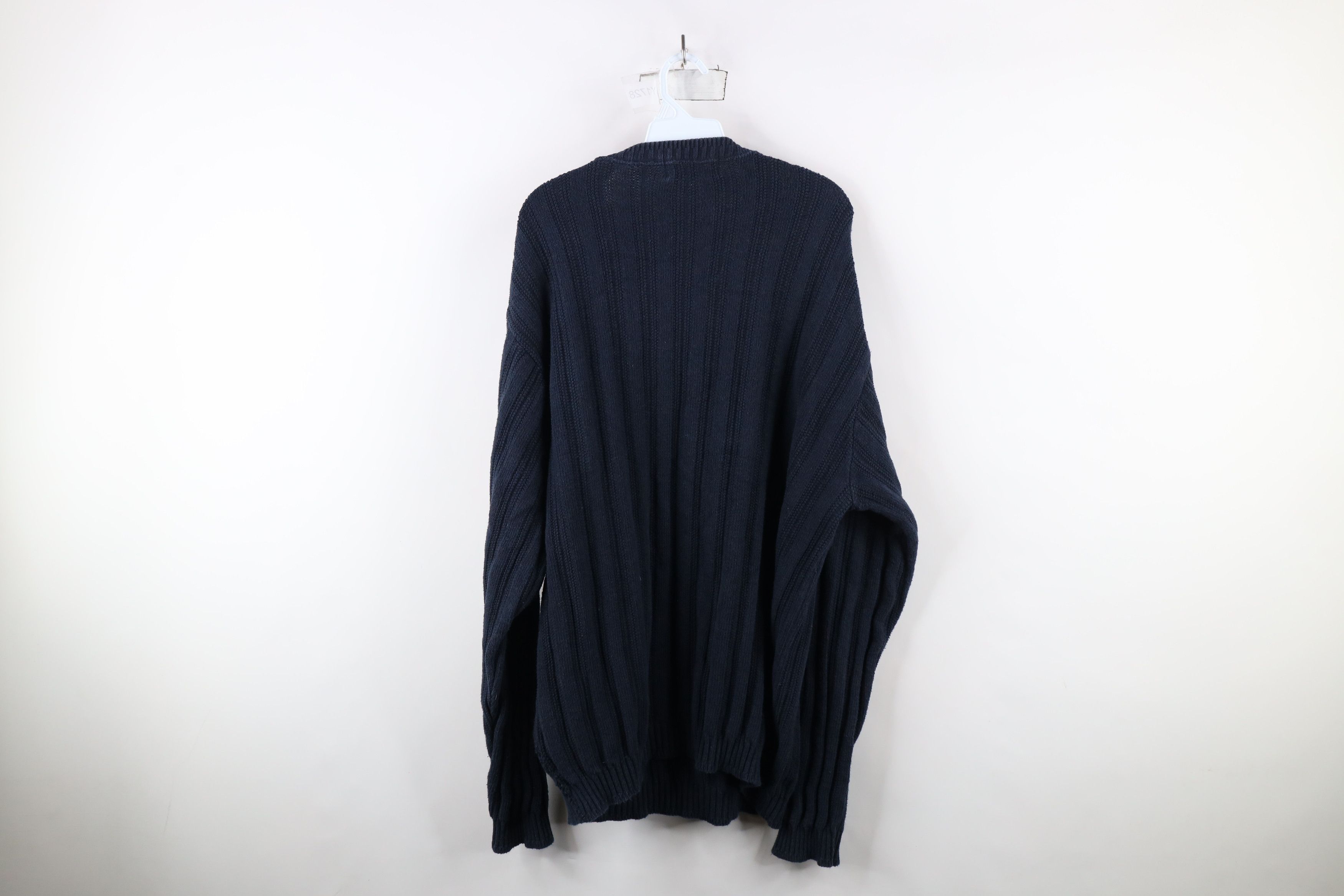 Vintage Vintage 90s Streetwear Heavy Hand Framed Knit Sweater USA Size US XXL / EU 58 / 5 - 9 Thumbnail