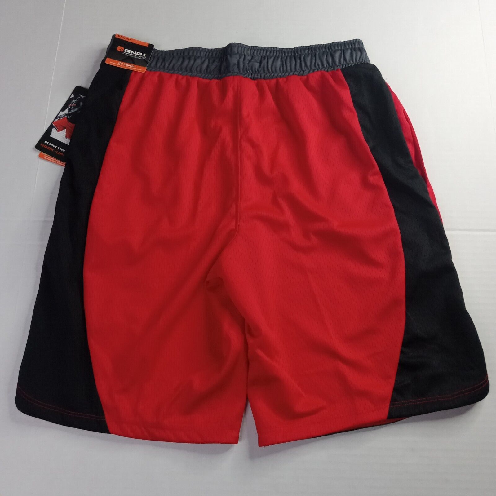 & Other Stories 2 AND1 Basketball Shorts Men's S Red Black Blue 10" Inseam Size US 30 / EU 46 - 6 Thumbnail