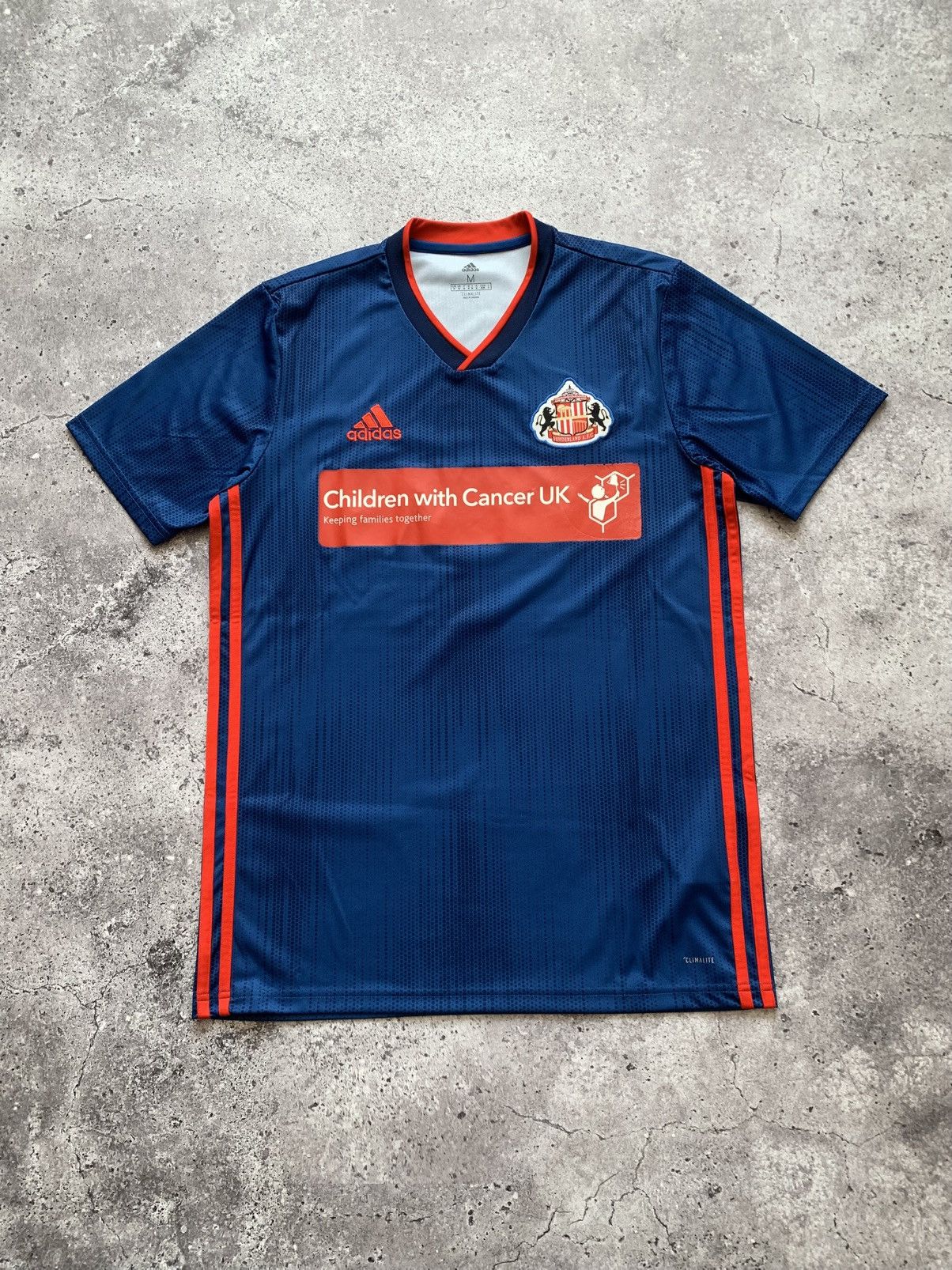 Adidas 🔥ADIDAS SUNDERLAND 2018/2019 AWAY SOCCER JERSEY Size US M / EU 48-50 / 2 - 1 Thumbnail