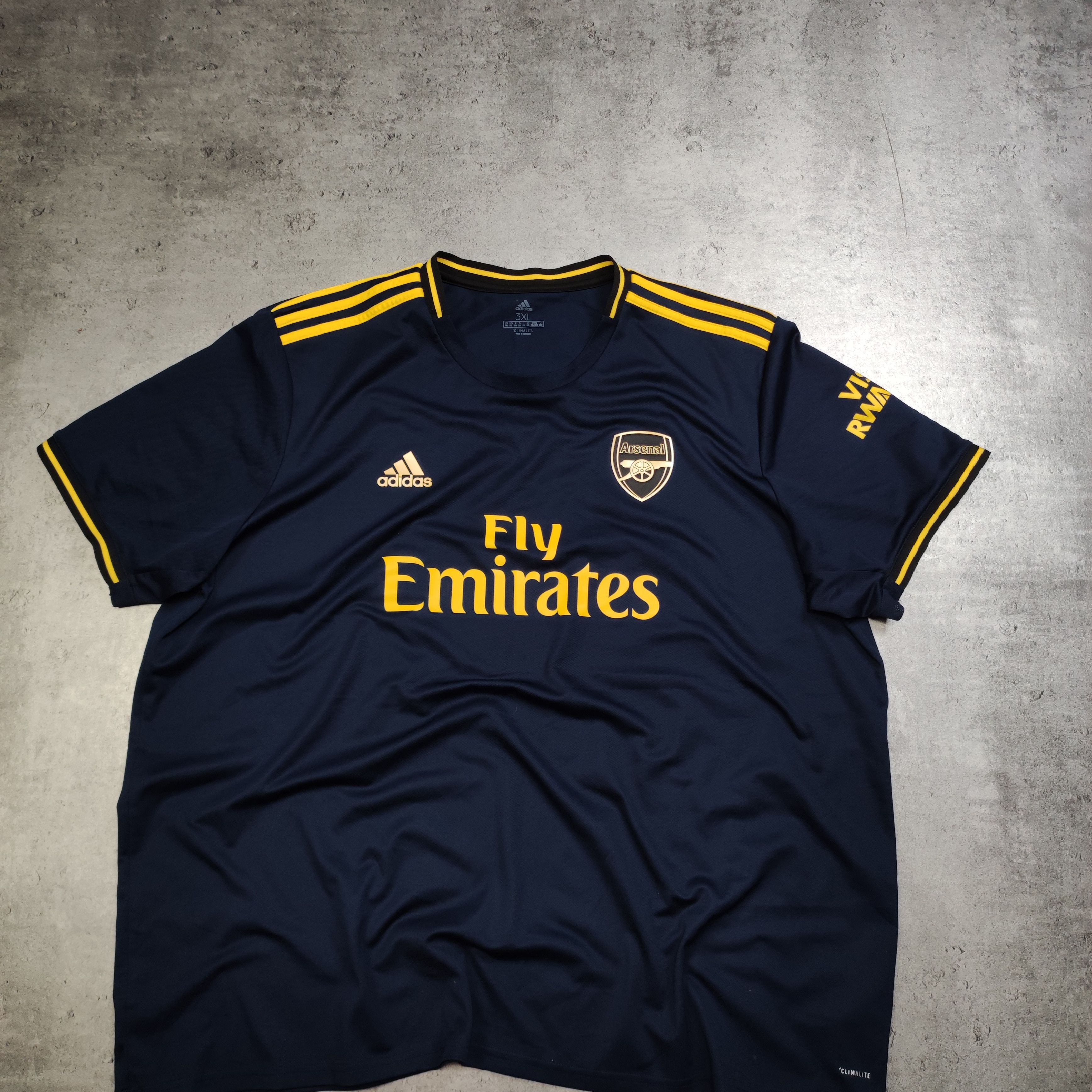 Adidas RARE Arsenal London 2020 Third Football Soccer Jersey Size US XXL / EU 58 / 5 - 2 Thumbnail