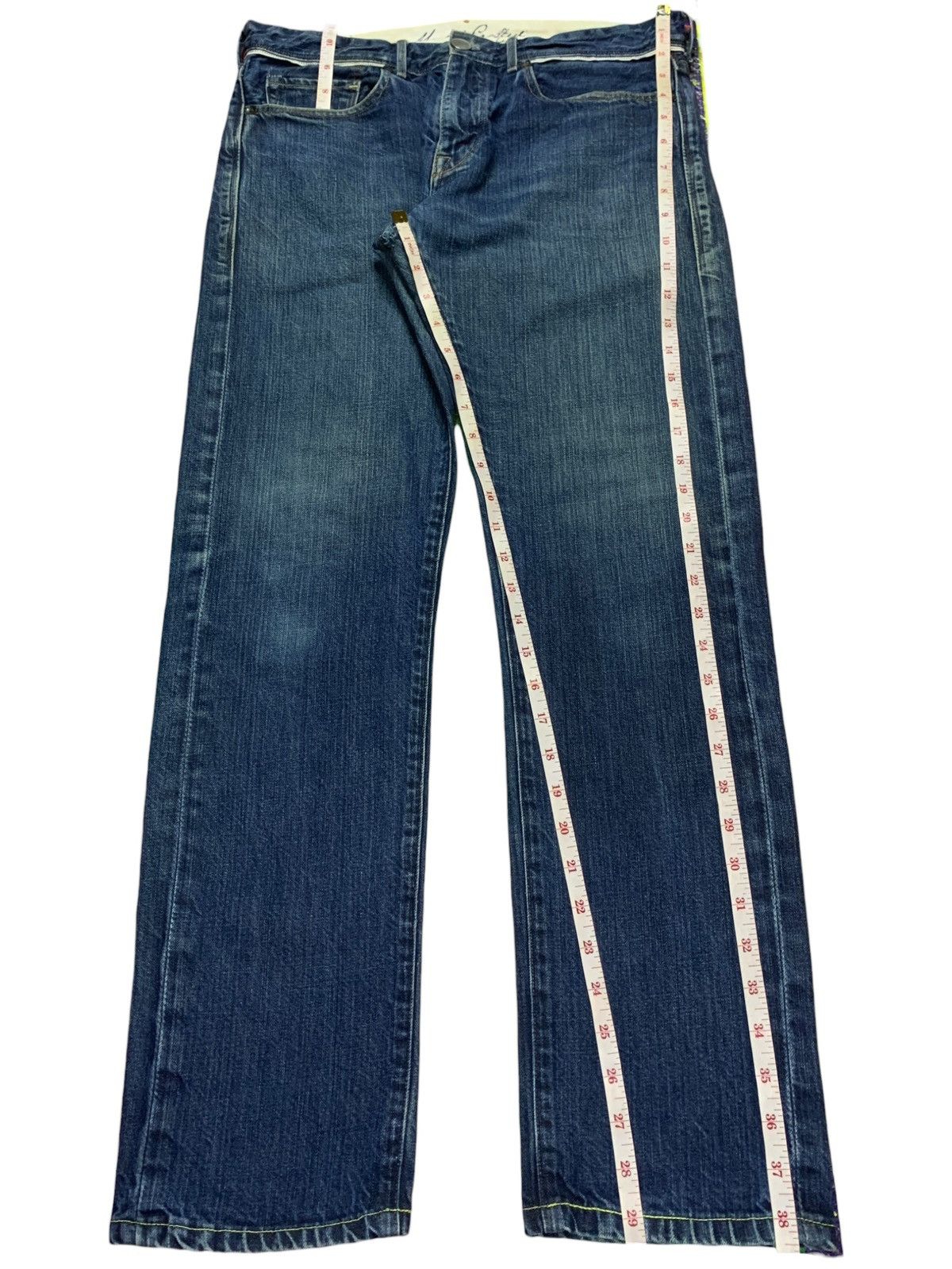 Levi's × Levi's Made & Crafted × Levi's Vintage Clothing Vintage Levis Made And Crafted Talon Zipper Distressed Jeans Size US 31 - 12 Thumbnail