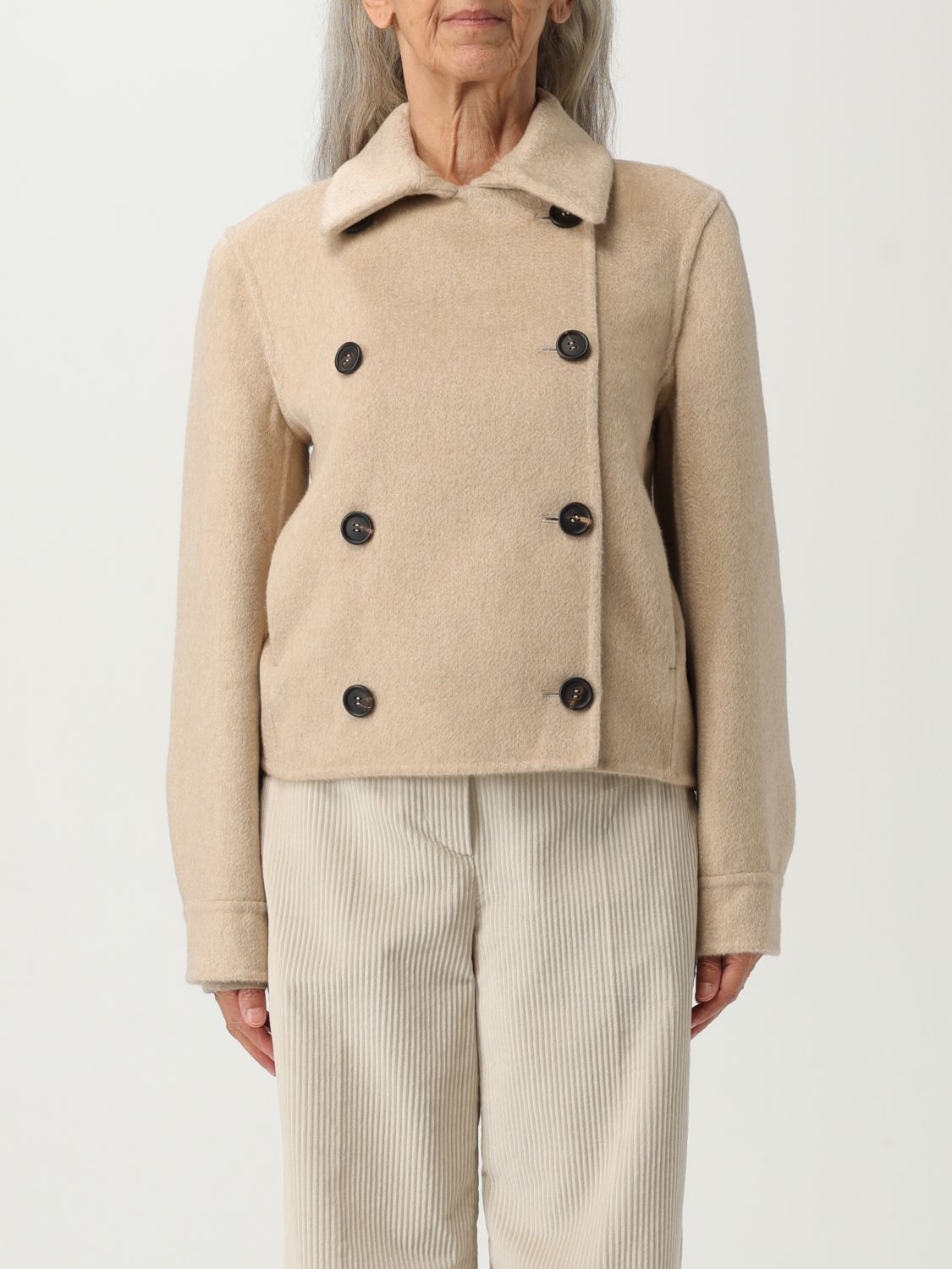 Brunello Cucinelli Brunello Cucinelli Trench Coat Woman Beige Size S / US 4 / IT 40 - 1 Thumbnail