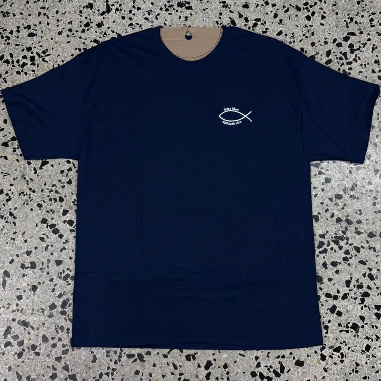 Hanes × Vintage VINTAGE Y2K WISE MEN STILL SEEK HIM JESUS RELIGIOUS TEE: Size US XL / EU 56 / 4 - 2 Thumbnail