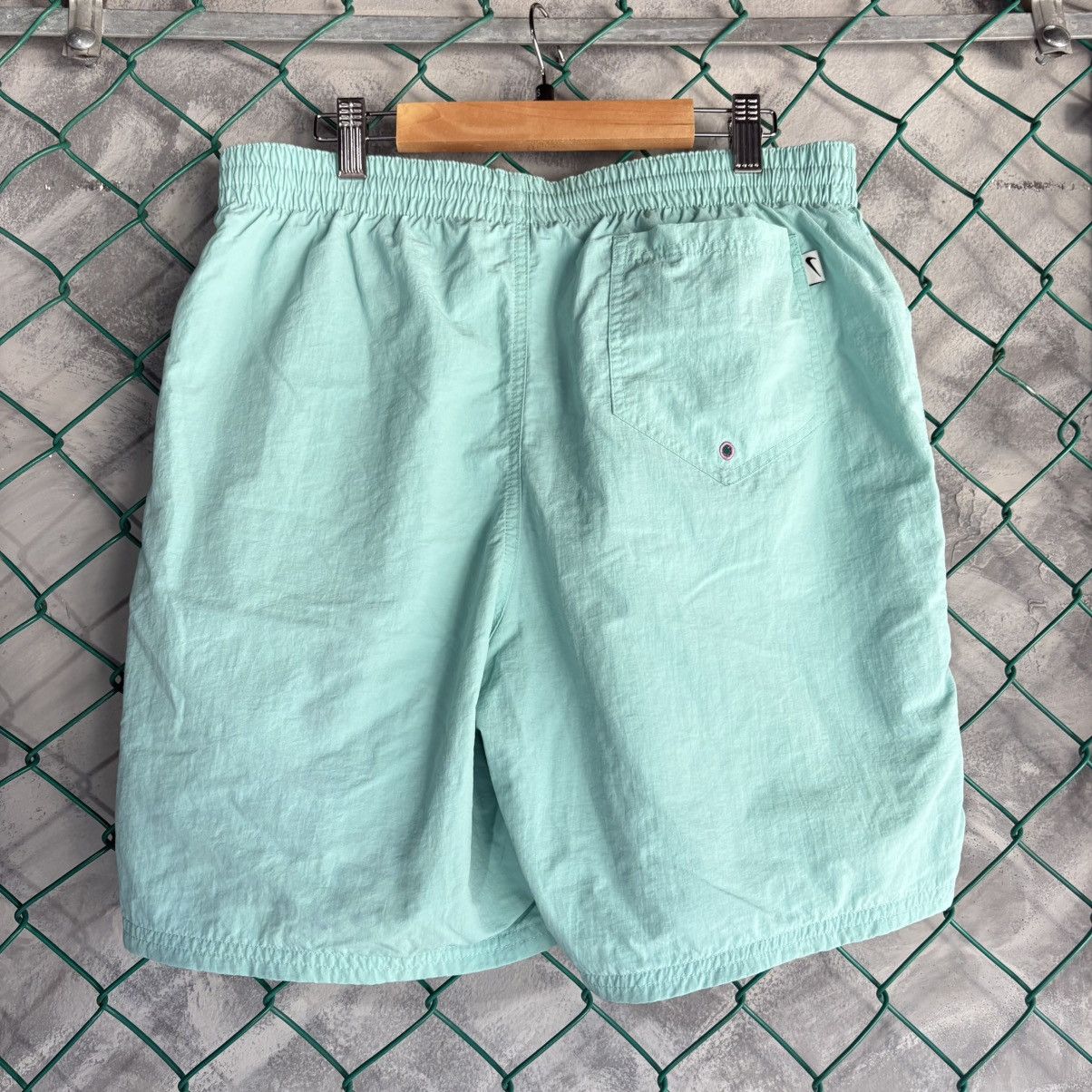 Nike Nike Shorts Mens M Blue Swim Trunks Drawstring Lined Pocket Size US 32 / EU 48 - 4 Thumbnail