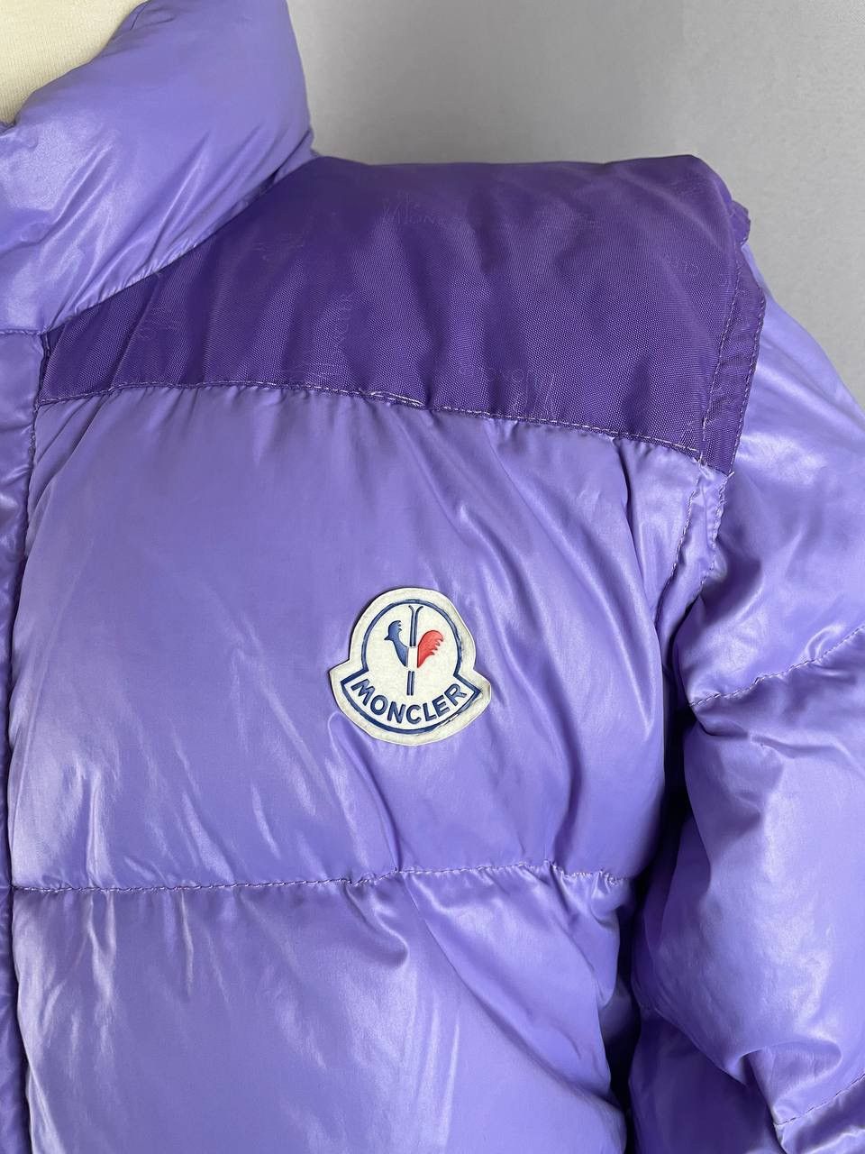 Moncler Moncler Grenoble Down Jacket Vest Vintage 1990s Purple Size US M / EU 48-50 / 2 - 4 Thumbnail