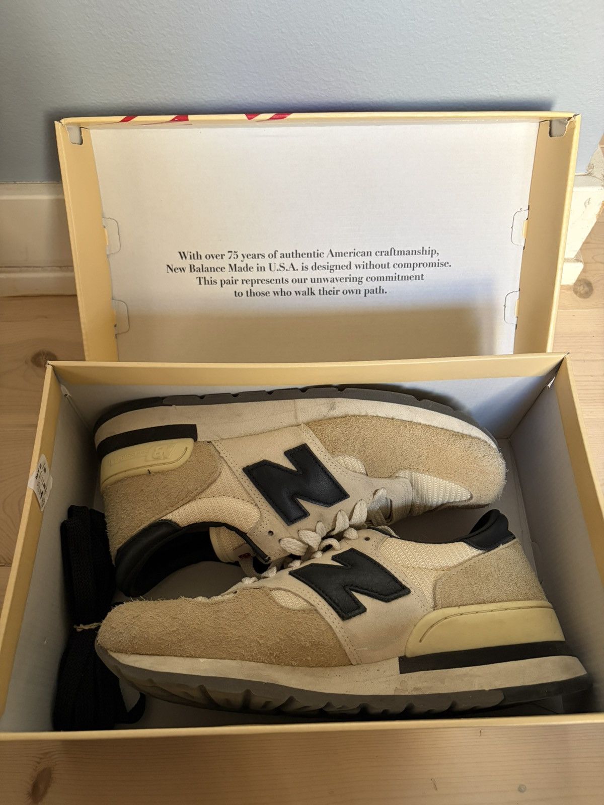 New Balance New Balance x Teddy Santis Made in USA 990v1 Size US 7.5 / EU 40-41 - 10 Thumbnail