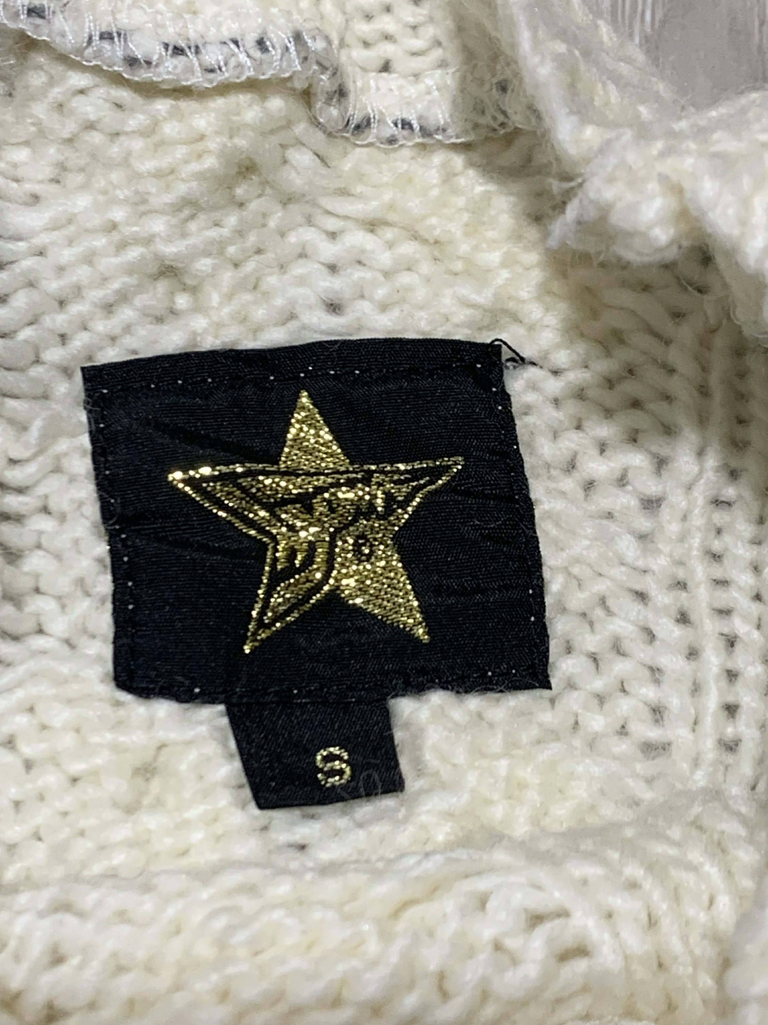 20471120 Hyoma Polka Dot Cable Knitted Sweater Size US S / EU 44-46 / 1 - 4 Thumbnail