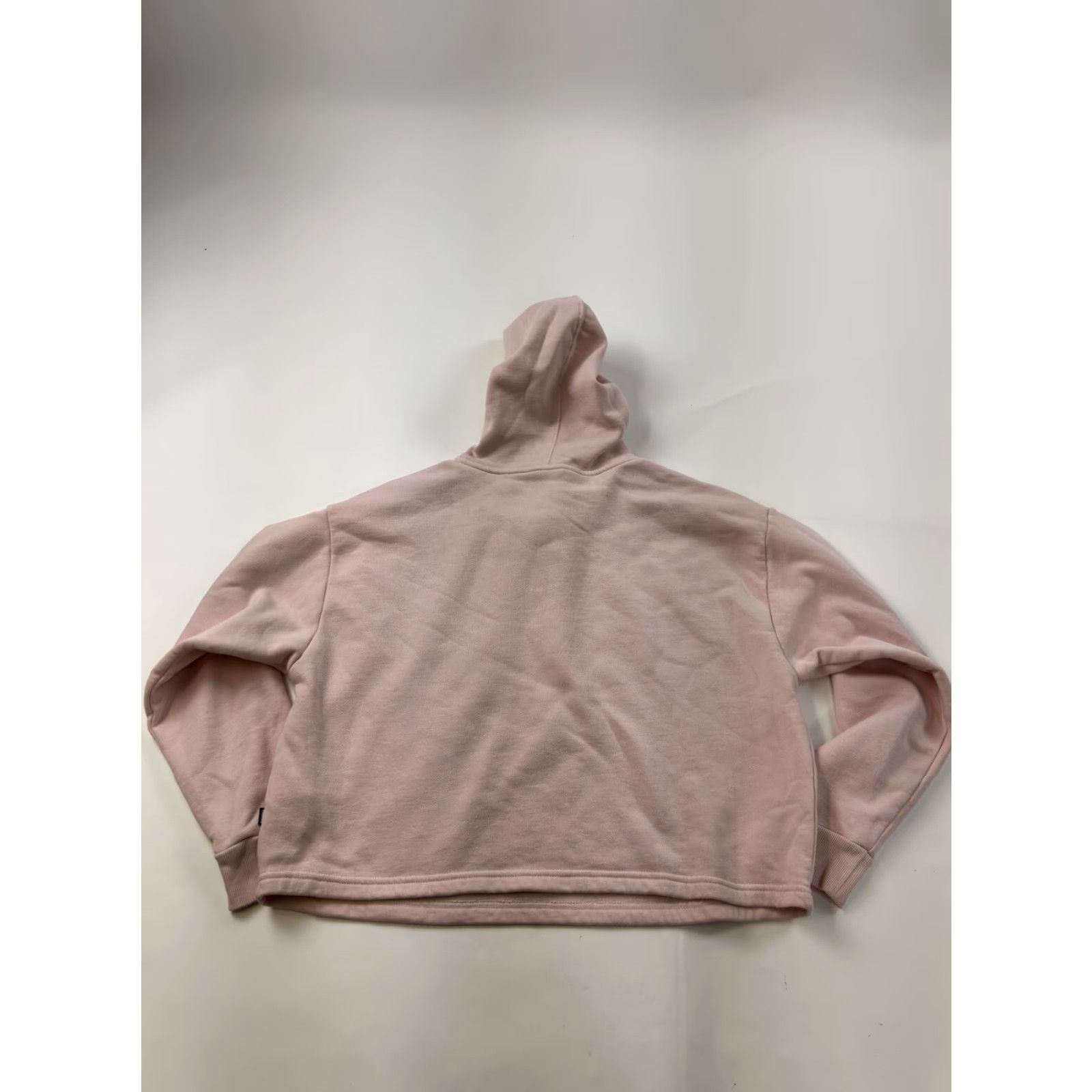 Puma PUMA Hoodie Women M Pink Cropped Sweatshirt Pullover Activewear Cotton Cropped Hoodie Pink Women M Size M / US 6-8 / IT 42-44 - 2 Thumbnail