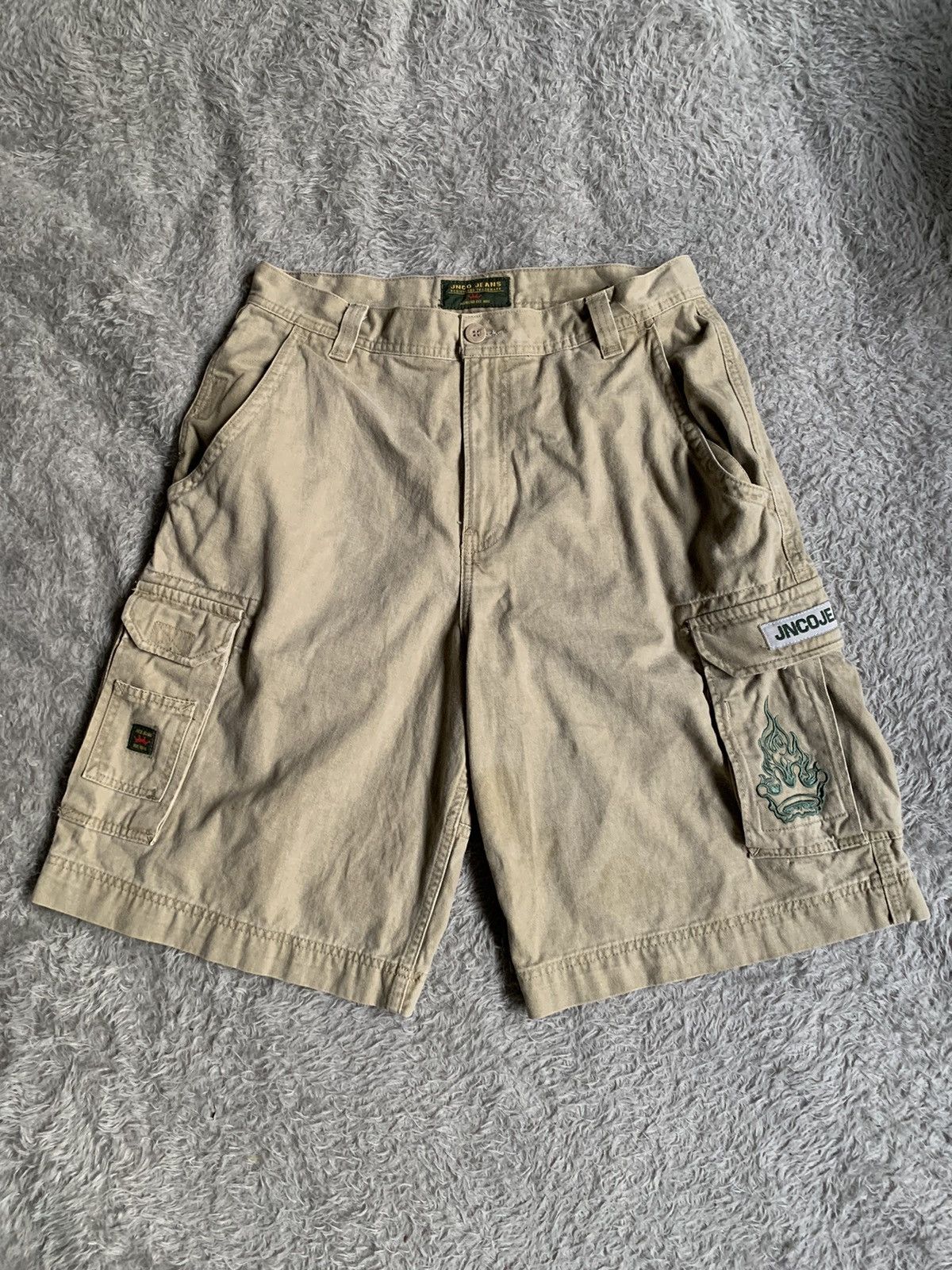 JNCO Vintage 90s Jnco Cargo Pant Jorts Size US 34 / EU 50 - 1 Thumbnail