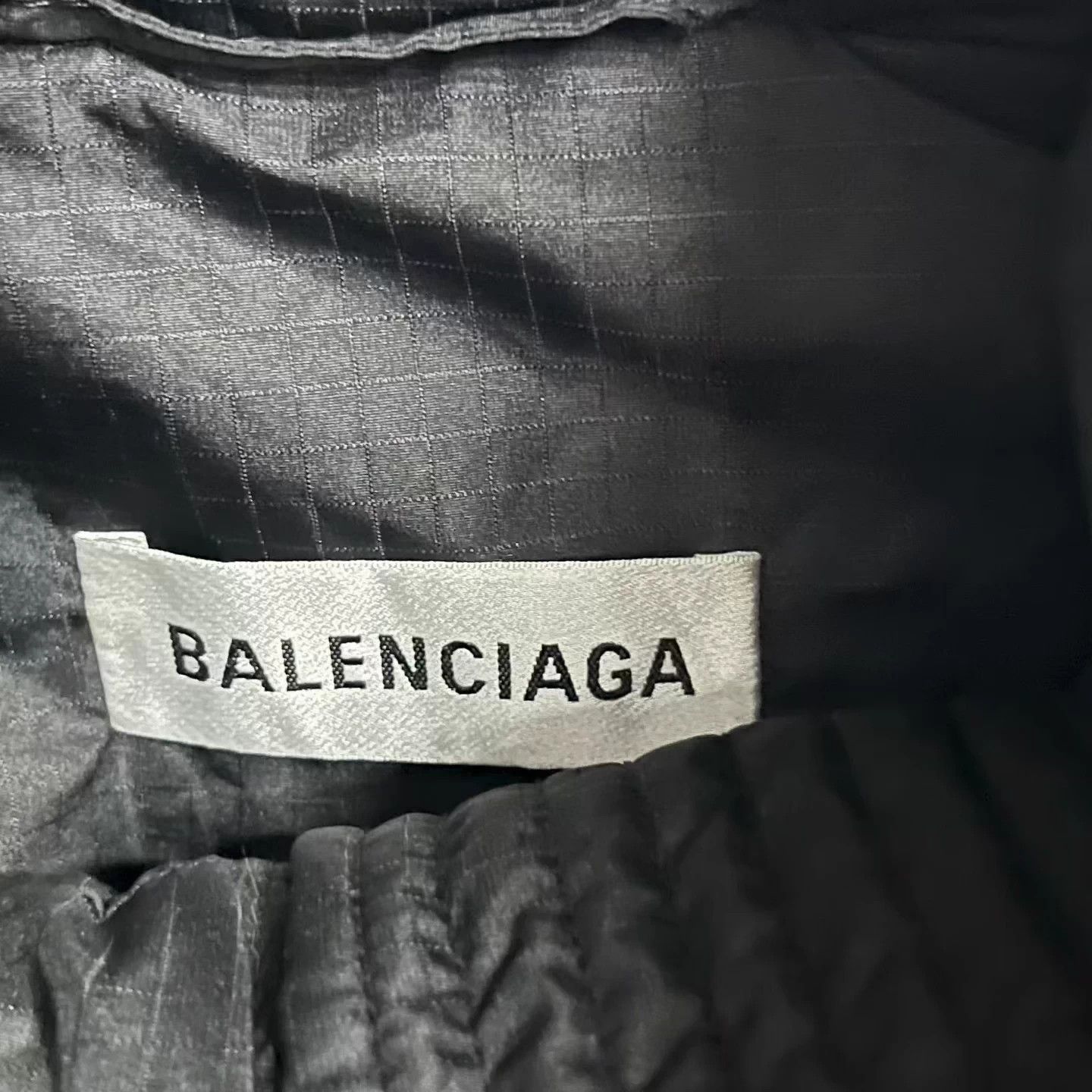 Balenciaga Balenciaga black solid color single-breasted fleece jacket Size XS / US 0-2 / IT 36-38 - 3 Thumbnail