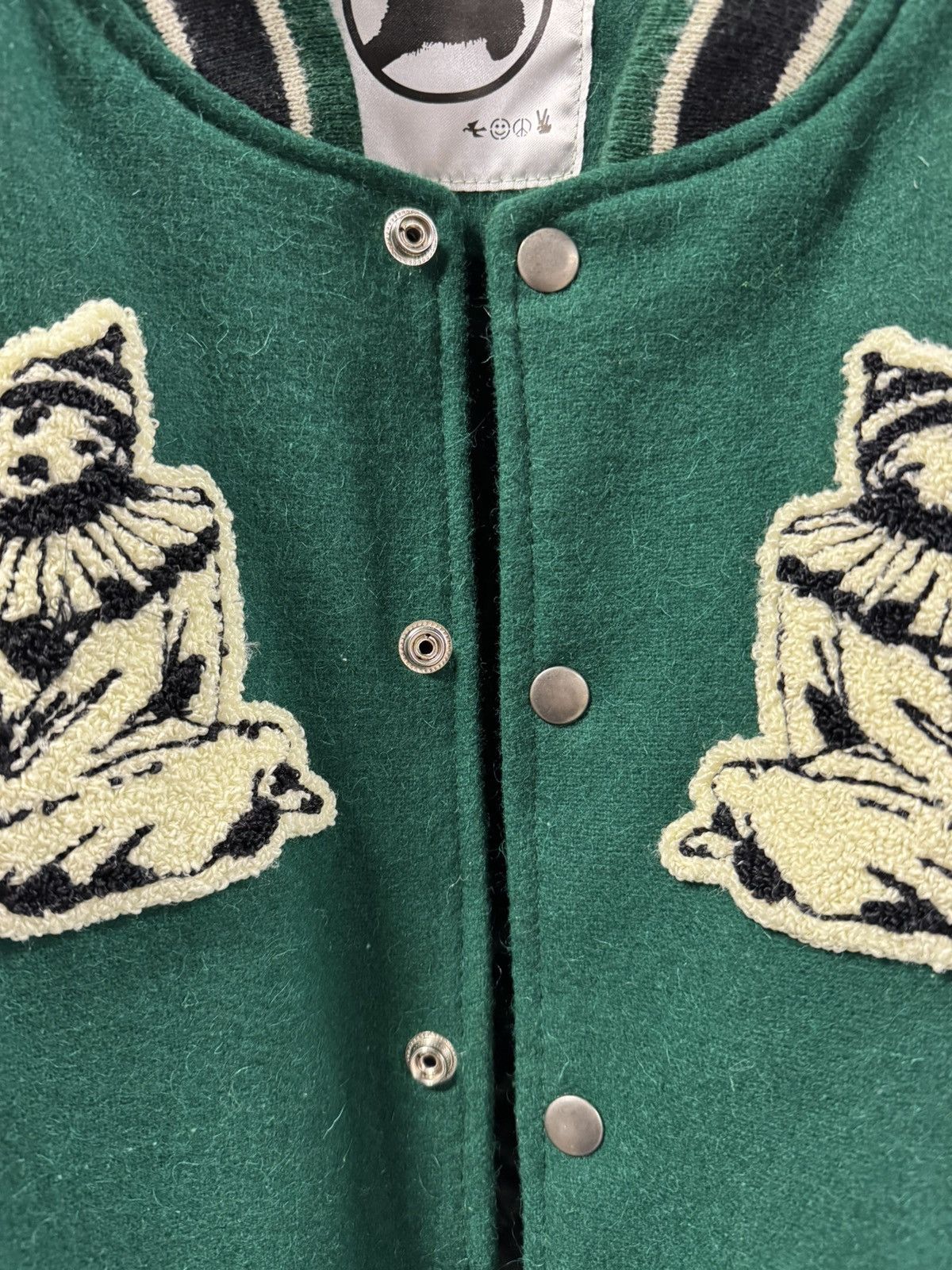 basketcase gallery Basketcase Gallery Varsity Jacket Green Size US L / EU 52-54 / 3 - 7 Thumbnail