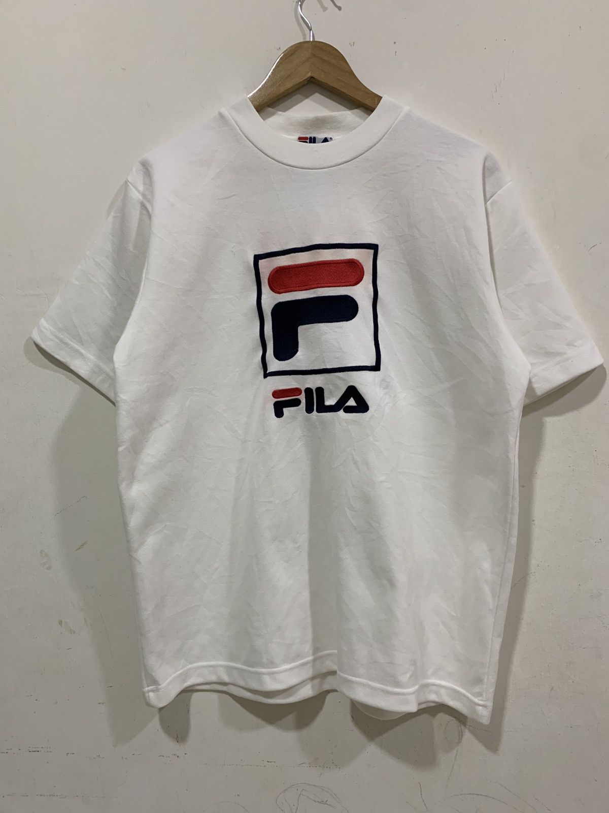 Fila Vintage Fila t shirt big Logi size M Size US M / EU 48-50 / 2 - 1 Thumbnail