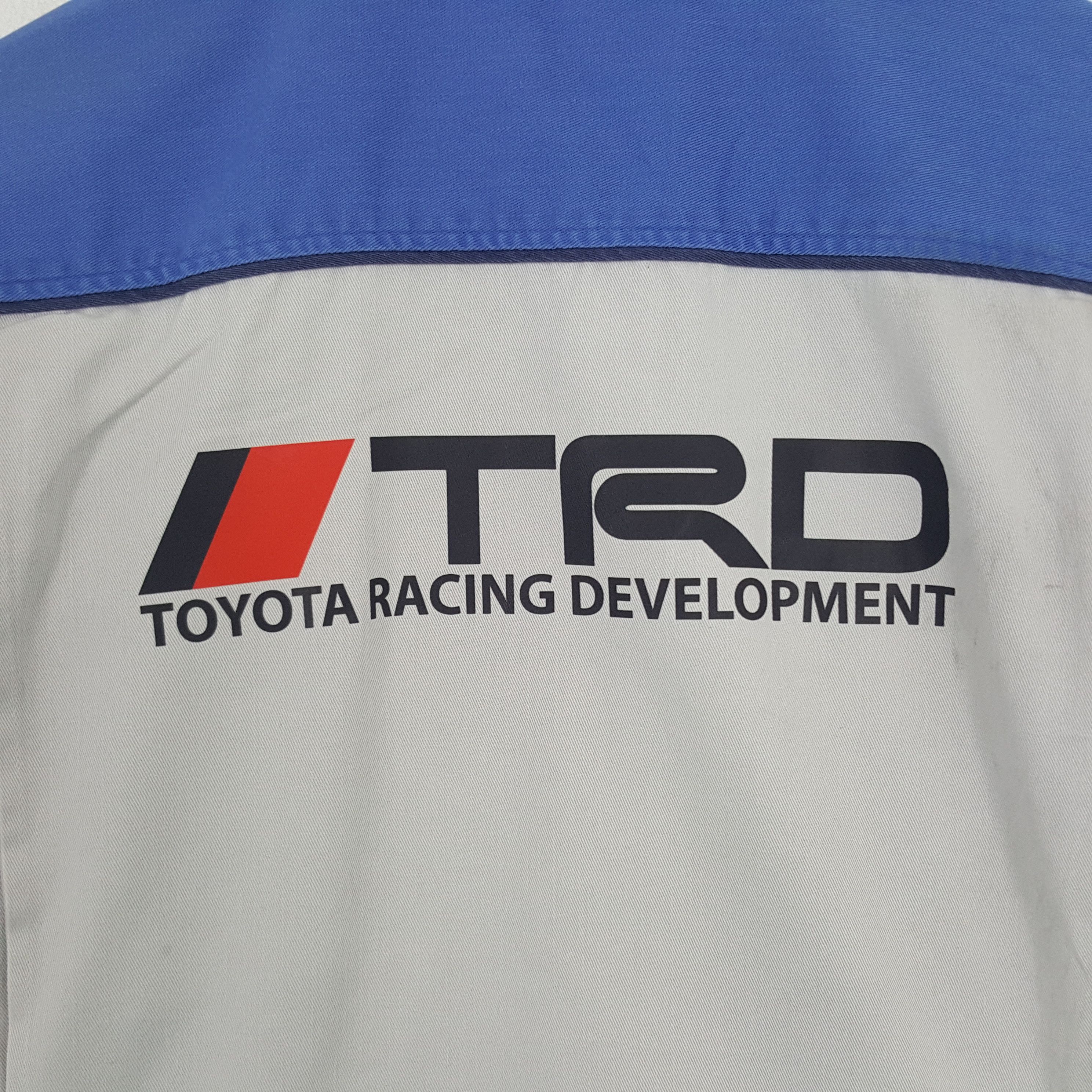 Japanese Brand × Vintage Vintage Toyota Racing Development Custom Art Logo Jacket Size US L / EU 52-54 / 3 - 2 Thumbnail