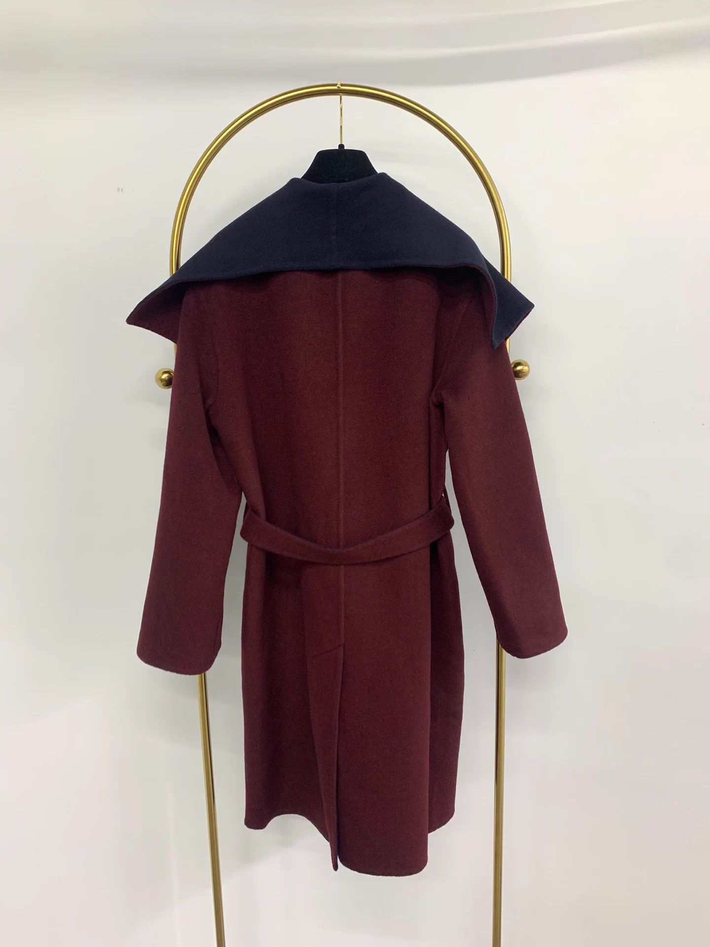 Hermes Hermes 2-tone double-faced cashmere coat 36 new Size XS / US 0-2 / IT 36-38 - 3 Thumbnail