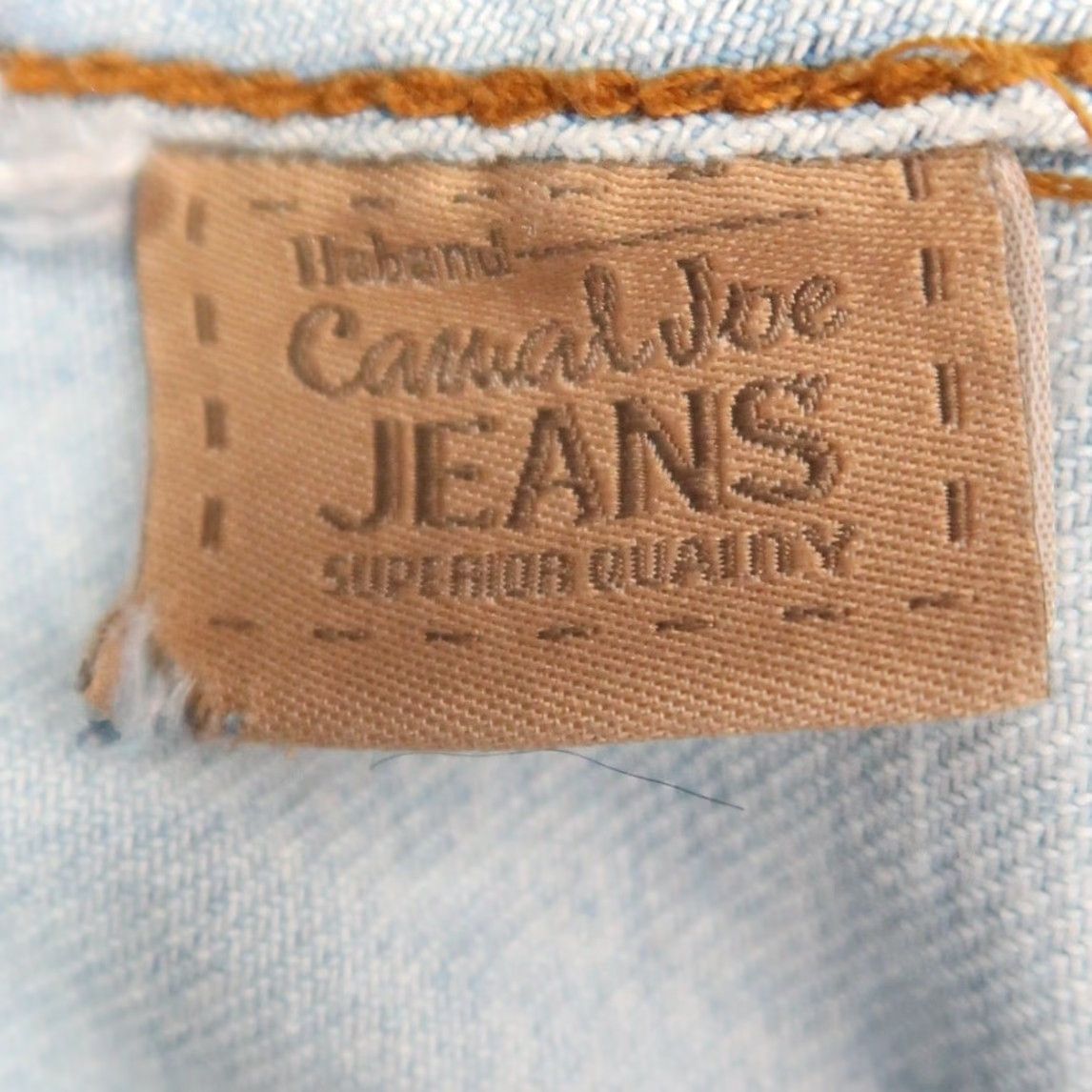 Haband VINTAGE Haband Jeans 90s Joe Light Wash Blue Denim Elastic Waist Mens 30 in Regular Inseam 32 Jeans Size US 30 / EU 46 - 4 Thumbnail