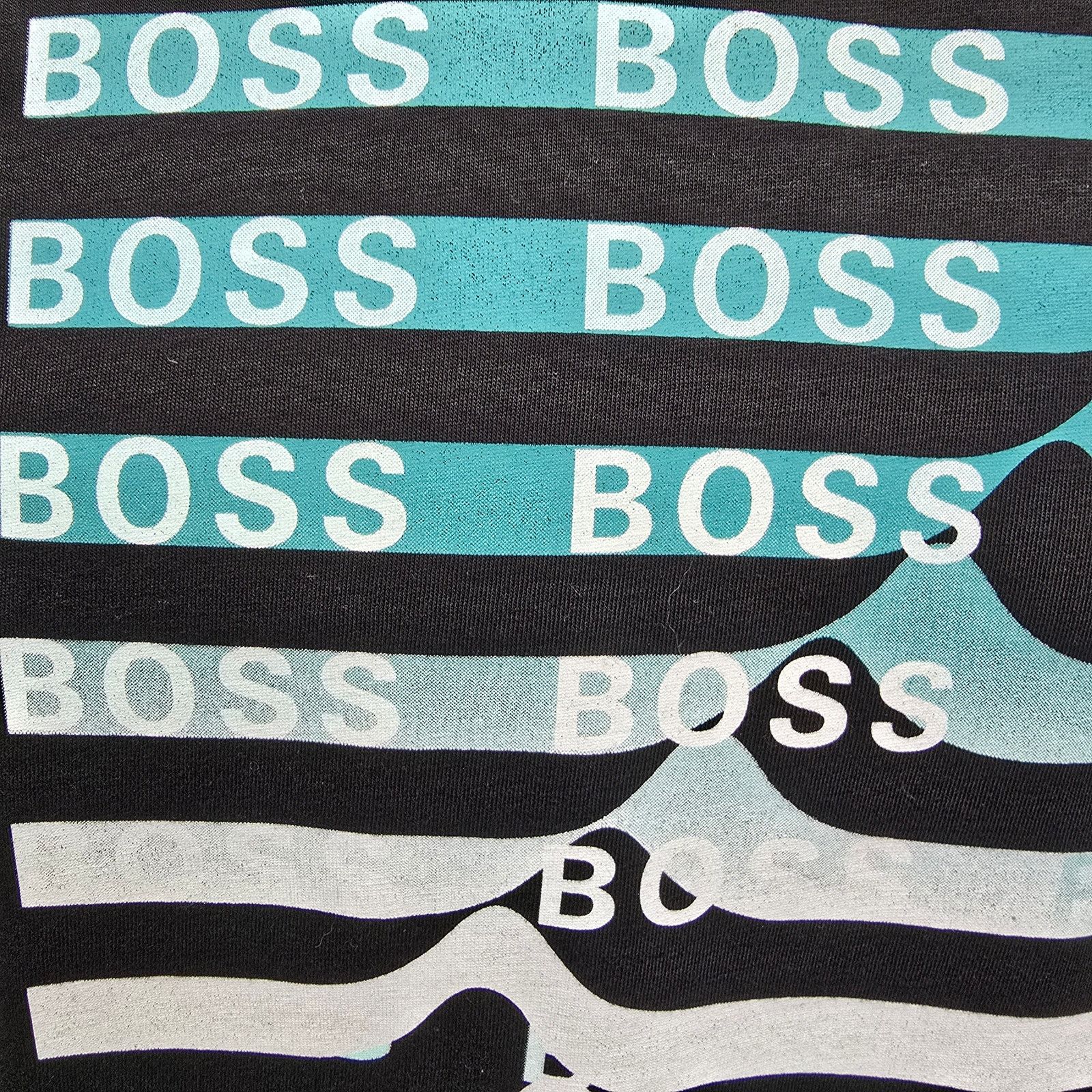 Hugo Boss Hugo Boss Bionic / Green "Teeonic_99" Shirt Graphic Print L Size US L / EU 52-54 / 3 - 7 Thumbnail