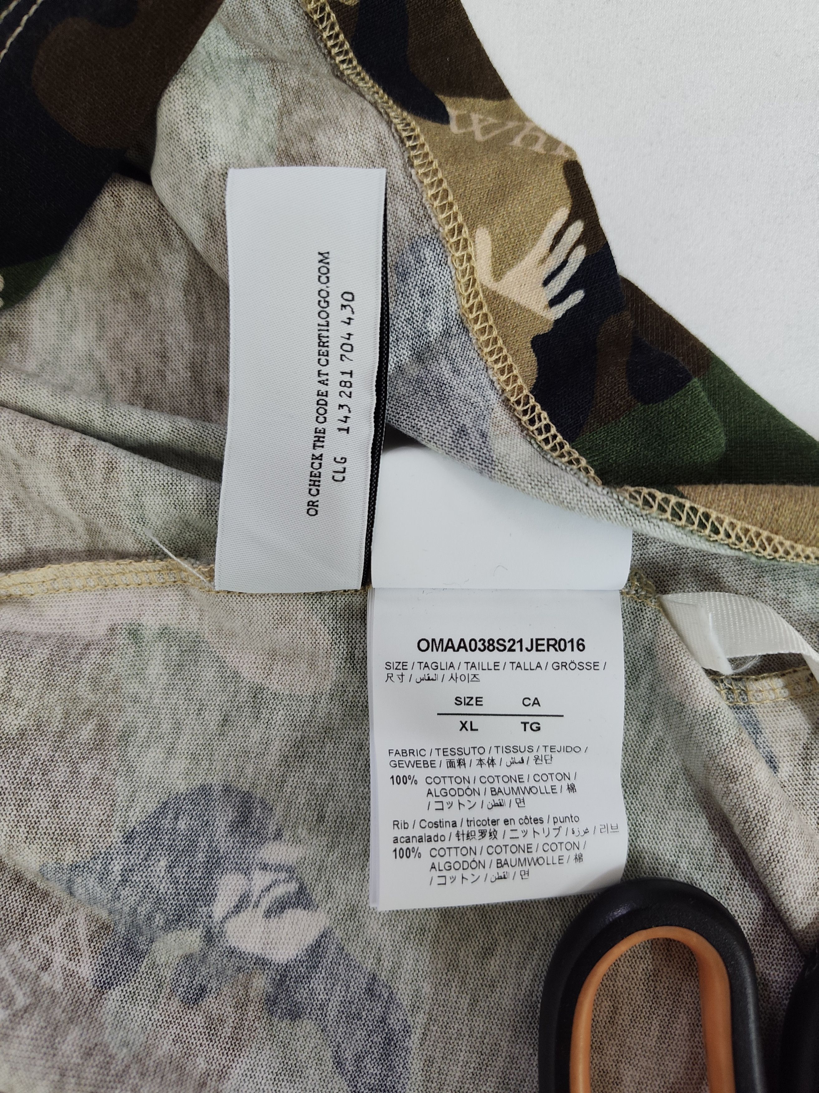 Off-White Off-White "Camo Over" Size US XL / EU 56 / 4 - 6 Thumbnail