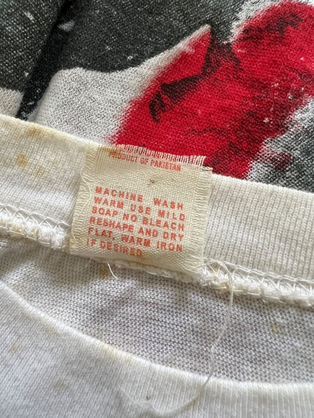 Band Tees Vintage 1980s Bootleg The Cramps Overprint Mosquitohead Size US M / EU 48-50 / 2 - 13 Thumbnail
