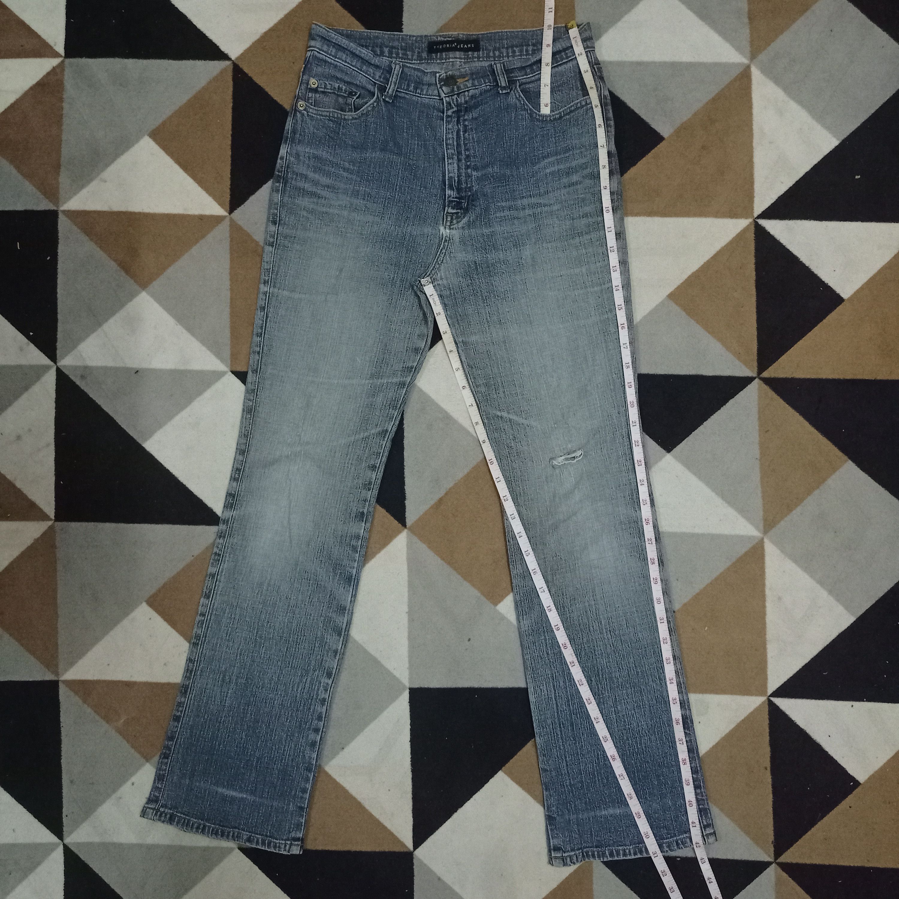 Japanese Brand Vintage Japanese Brand Blue Wash Flare Jeans 28x31 Size US 28 / EU 44 - 9 Thumbnail