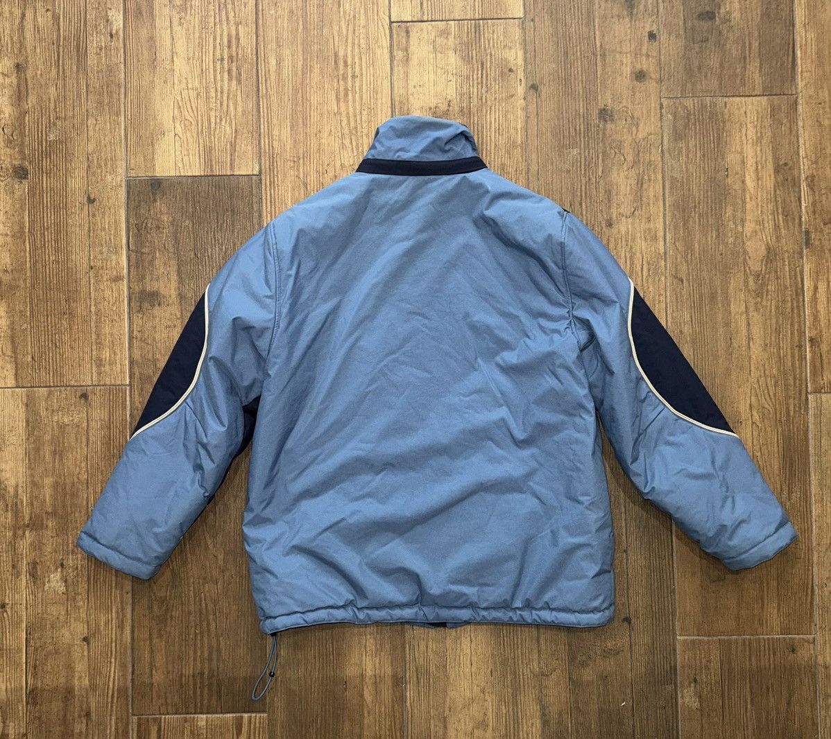 Nike Nike Vintage Puffer Jacket Blue / Navy Size XL Size US XL / EU 56 / 4 - 2 Thumbnail