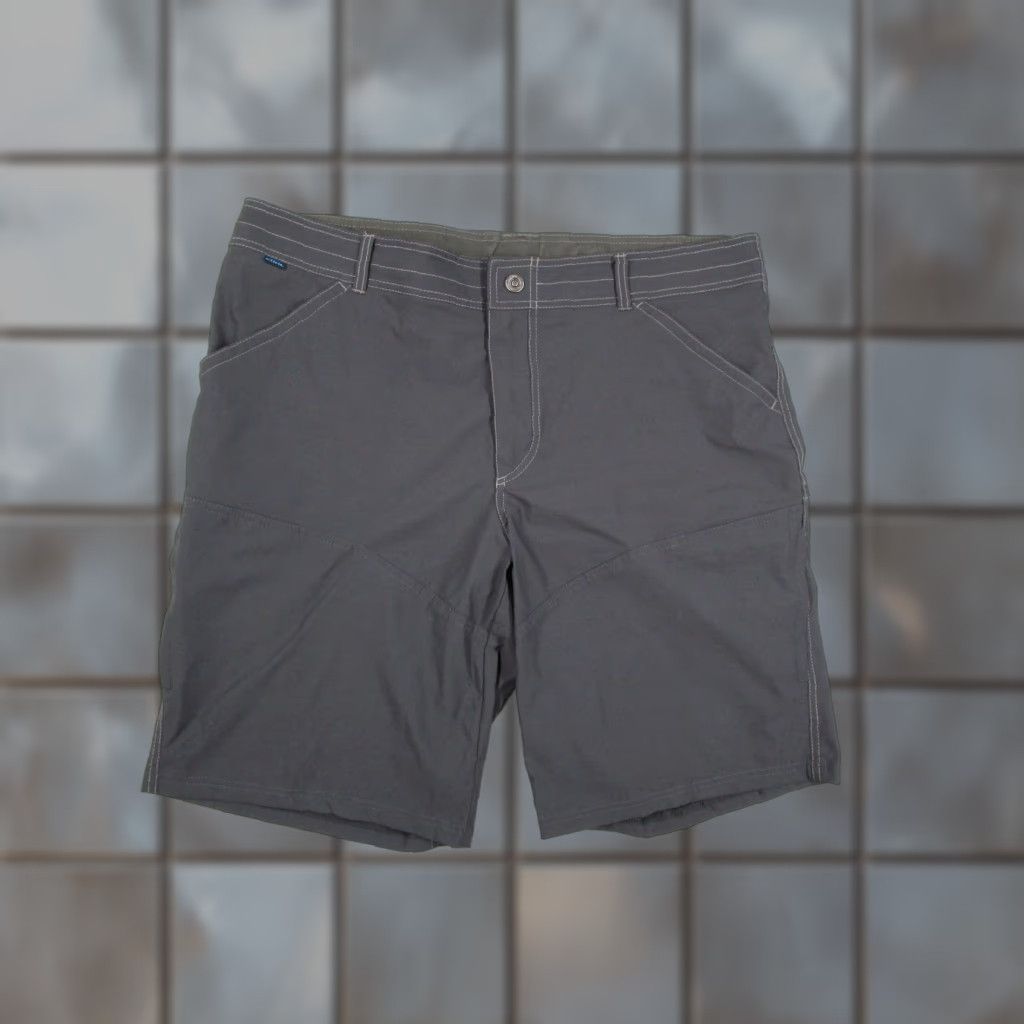 Vintage KÜHL Renegade Shorts Mens 40 Gray Nylon Stretch Hiking Activewear Size US 40 / EU 56 - 1 Thumbnail
