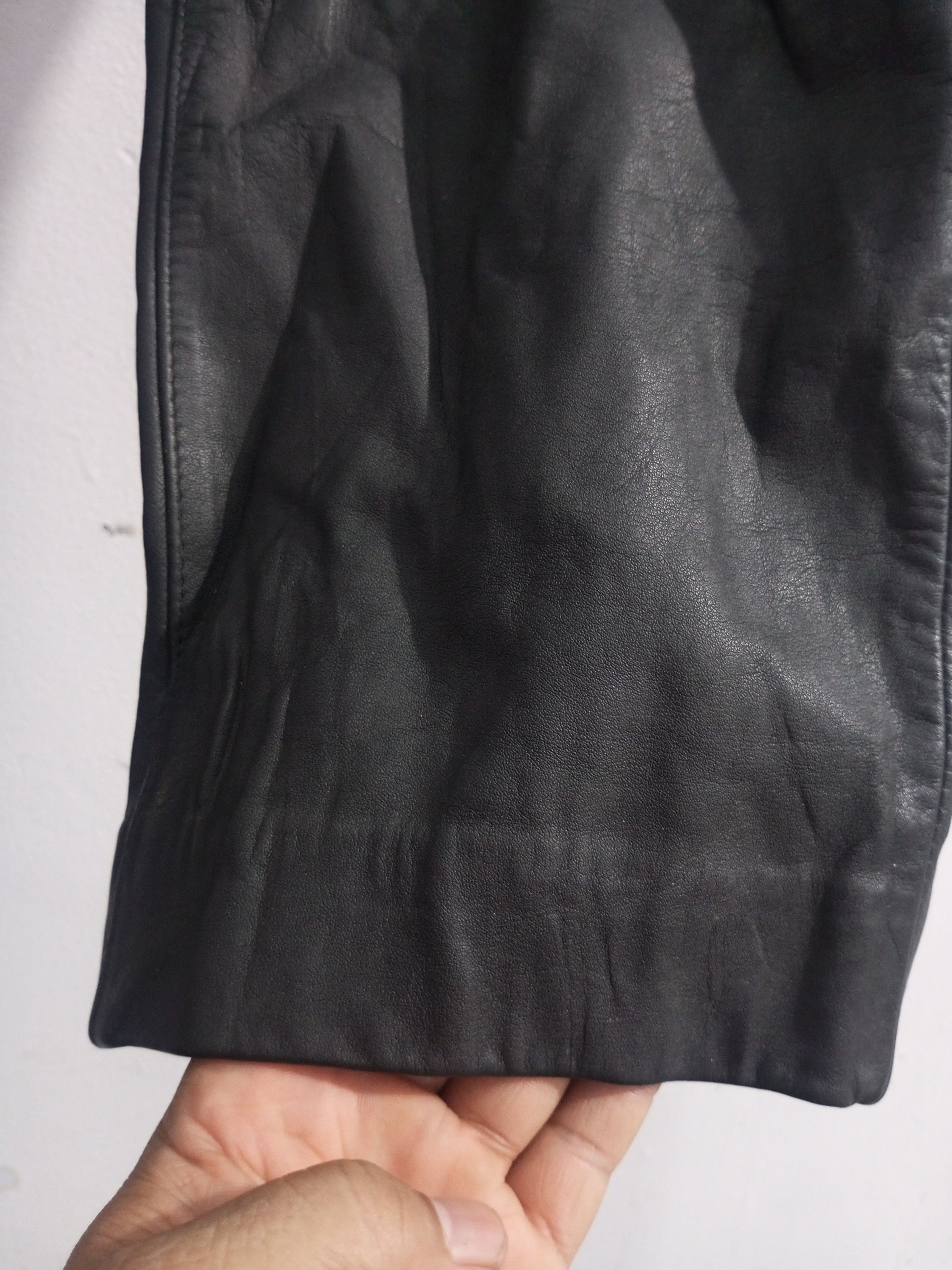 Beams Japan Vintage Beams Leather pants Size US 28 / EU 44 - 7 Thumbnail