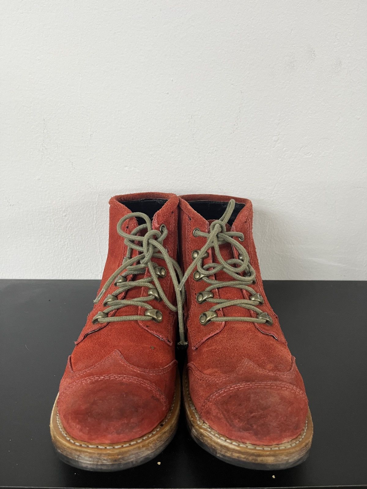 Dirk Bikkembergs WHOOP-DE-DOO SUEDE LEATHER WINGTIP BOOTS Size US 9 / EU 42 - 15 Thumbnail