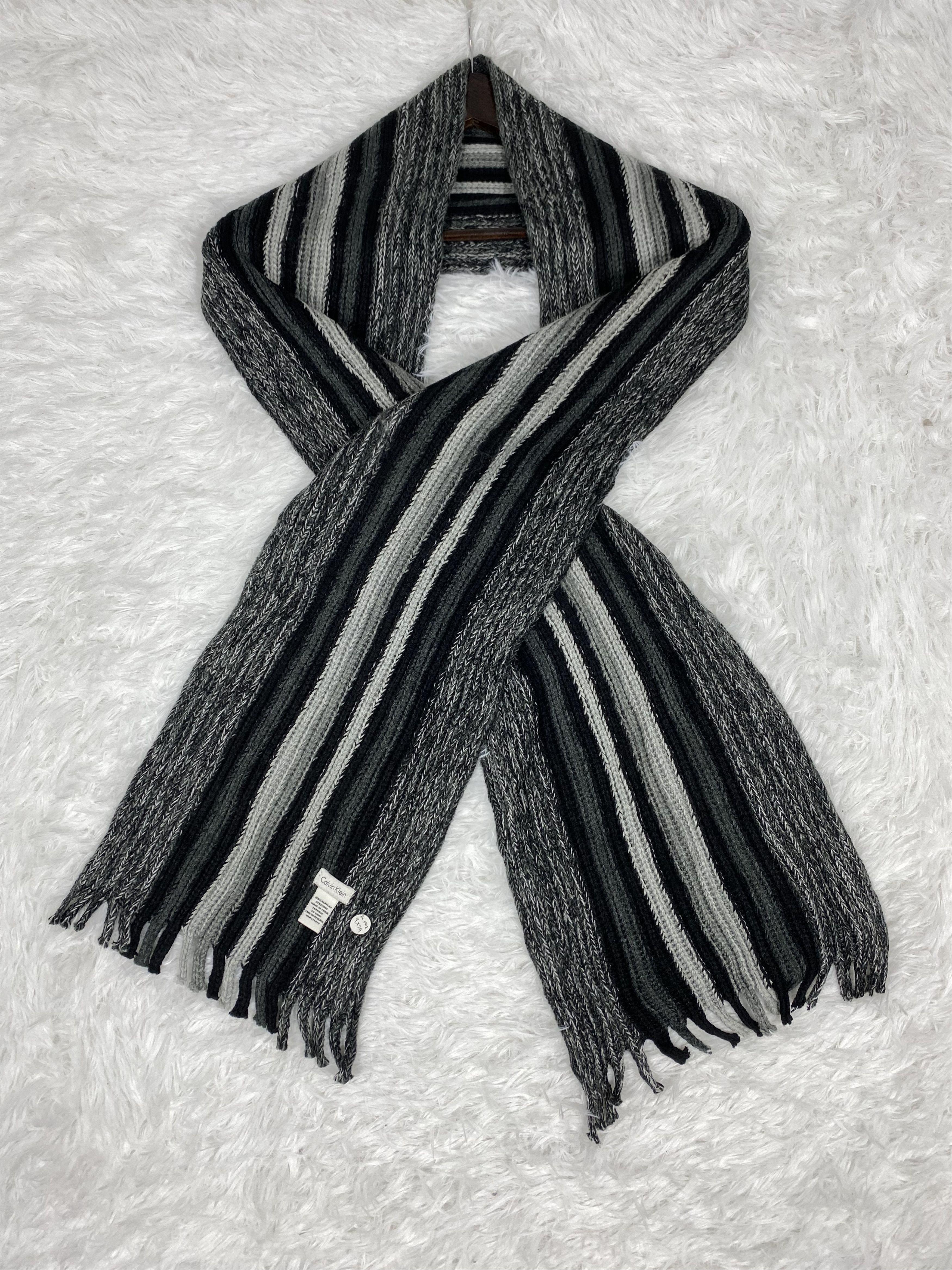 Calvin Klein × Vintage Vintage Calvin Klein Scarf / Muffler Neckwear PM0108 Size ONE SIZE - 2 Thumbnail