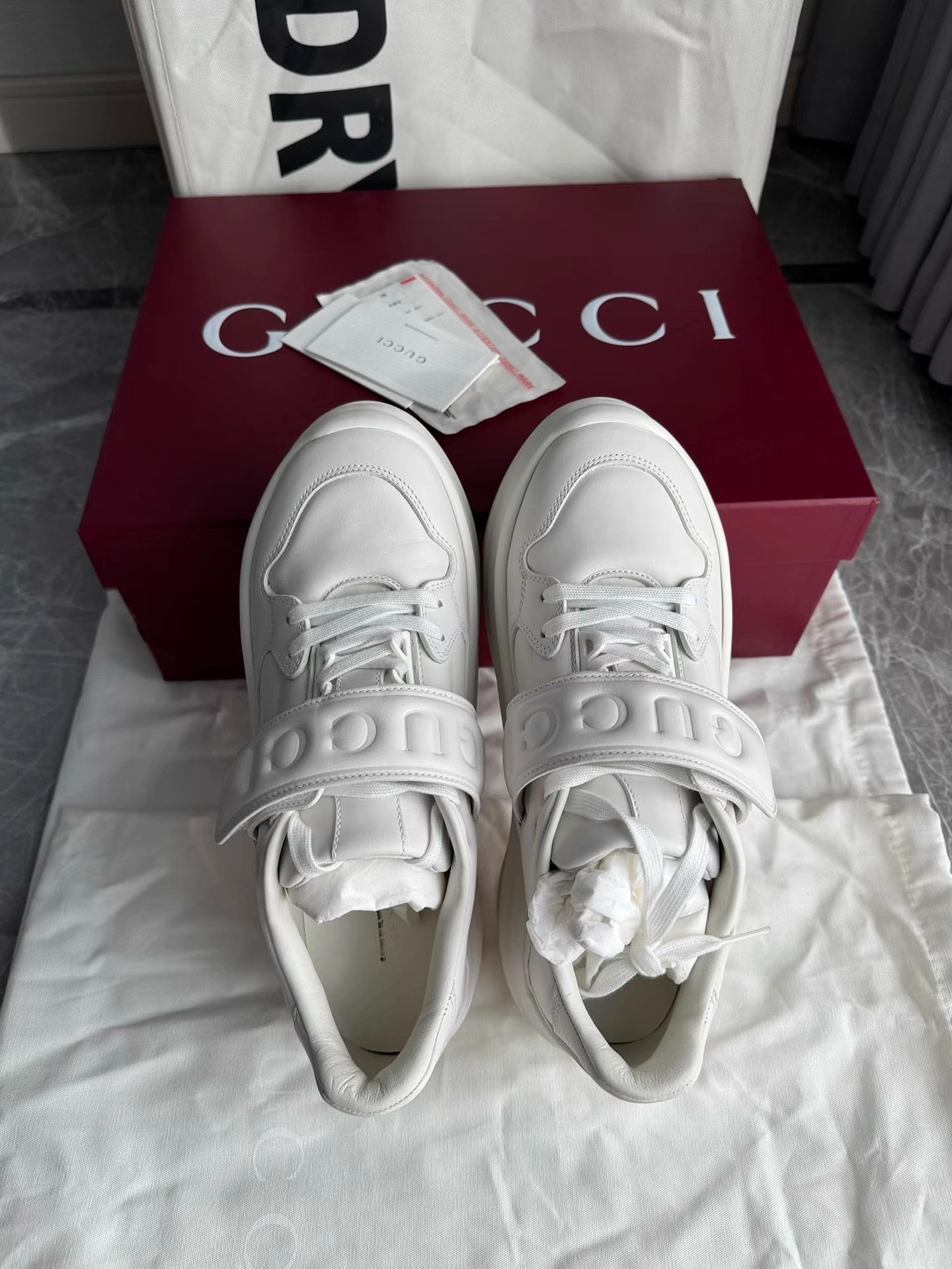 Gucci Gucci Platform Velcro Dad Sneakers K6 Size US 7.5 / IT 37.5 - 5 Thumbnail
