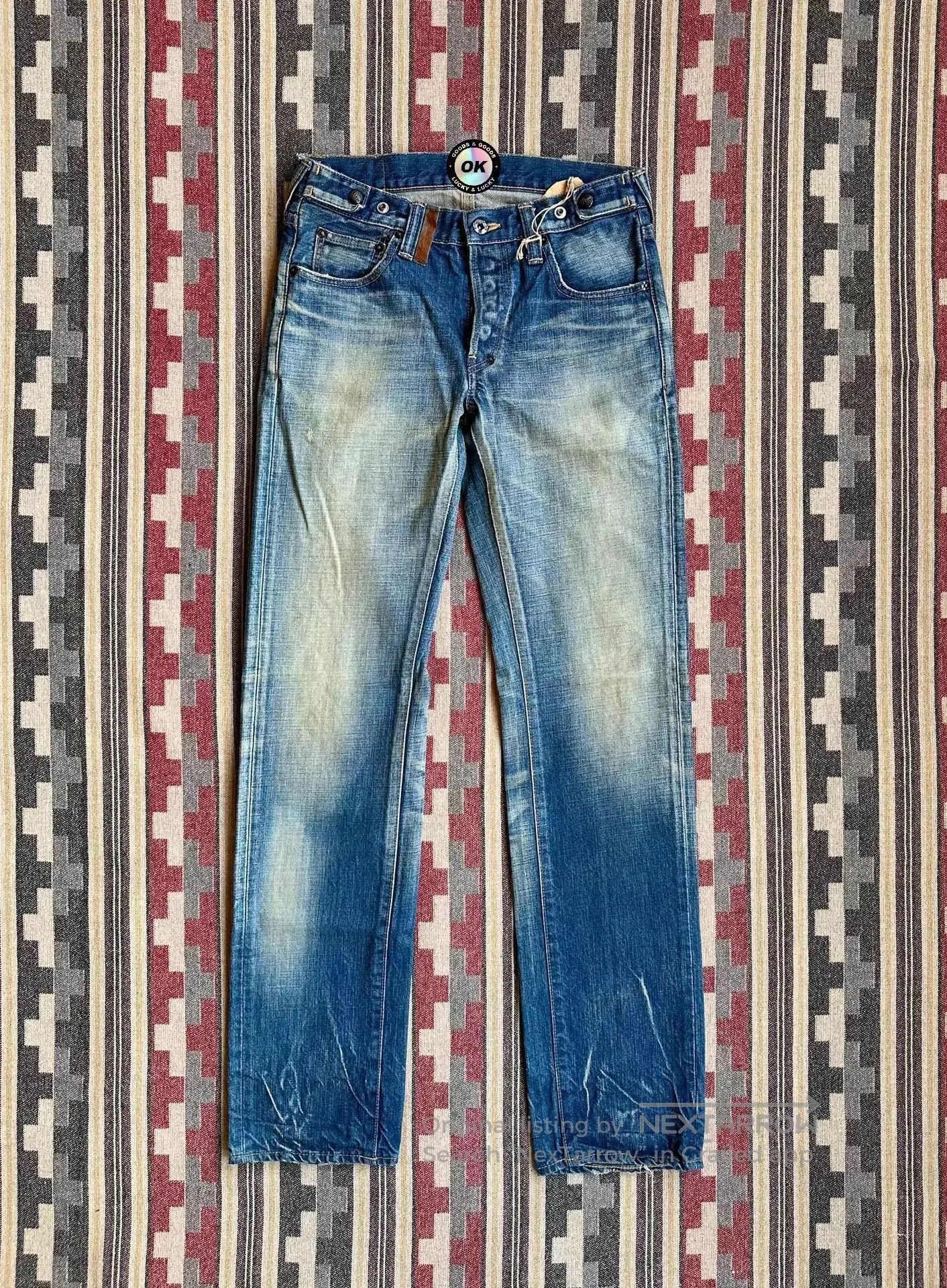 Prps Blue Denim Jeans with Distressed Fading. Size US 30 / EU 46 - 1 Thumbnail