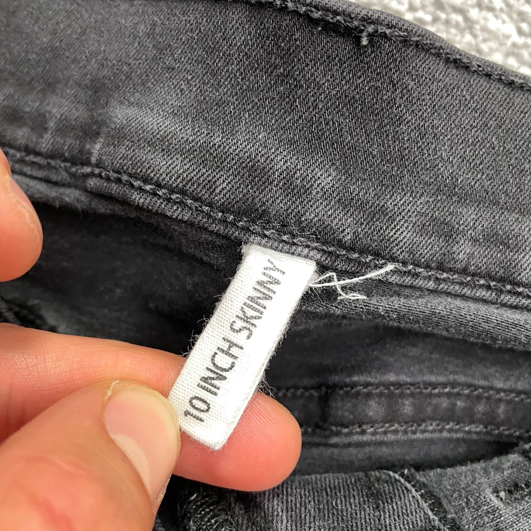 Rag & Bone VINTAGE Rag & Bone Women's Skinny Jeans 28x30 Tall Black Mid Rise Stretch Denim 2010s Streetwear Size 29" - 7 Thumbnail