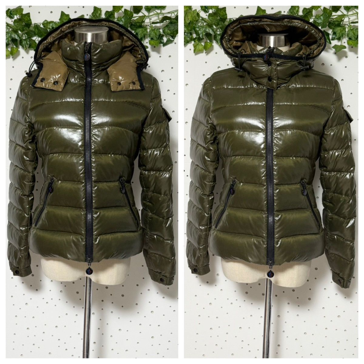 Moncler Genuine Moncler Hooded Double Zip Down Jacket Coat 0 Olive Size S / US 4 / IT 40 - 8 Thumbnail